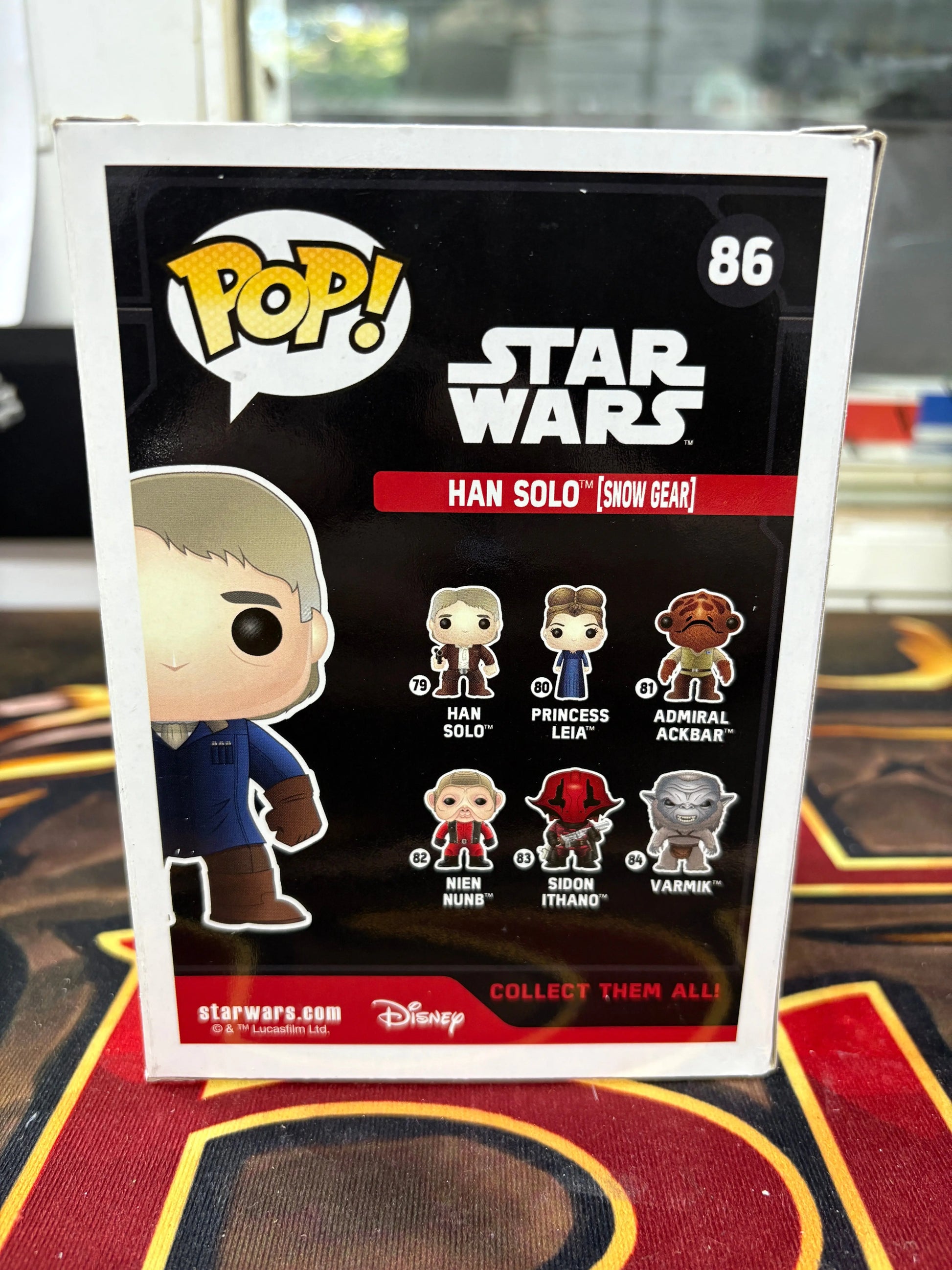 Funko Pop! Vinyl: Star Wars - Han Solo (Snow Gear) #86 Loot Crate Exclusive FRENLY BRICKS - Open 7 Days