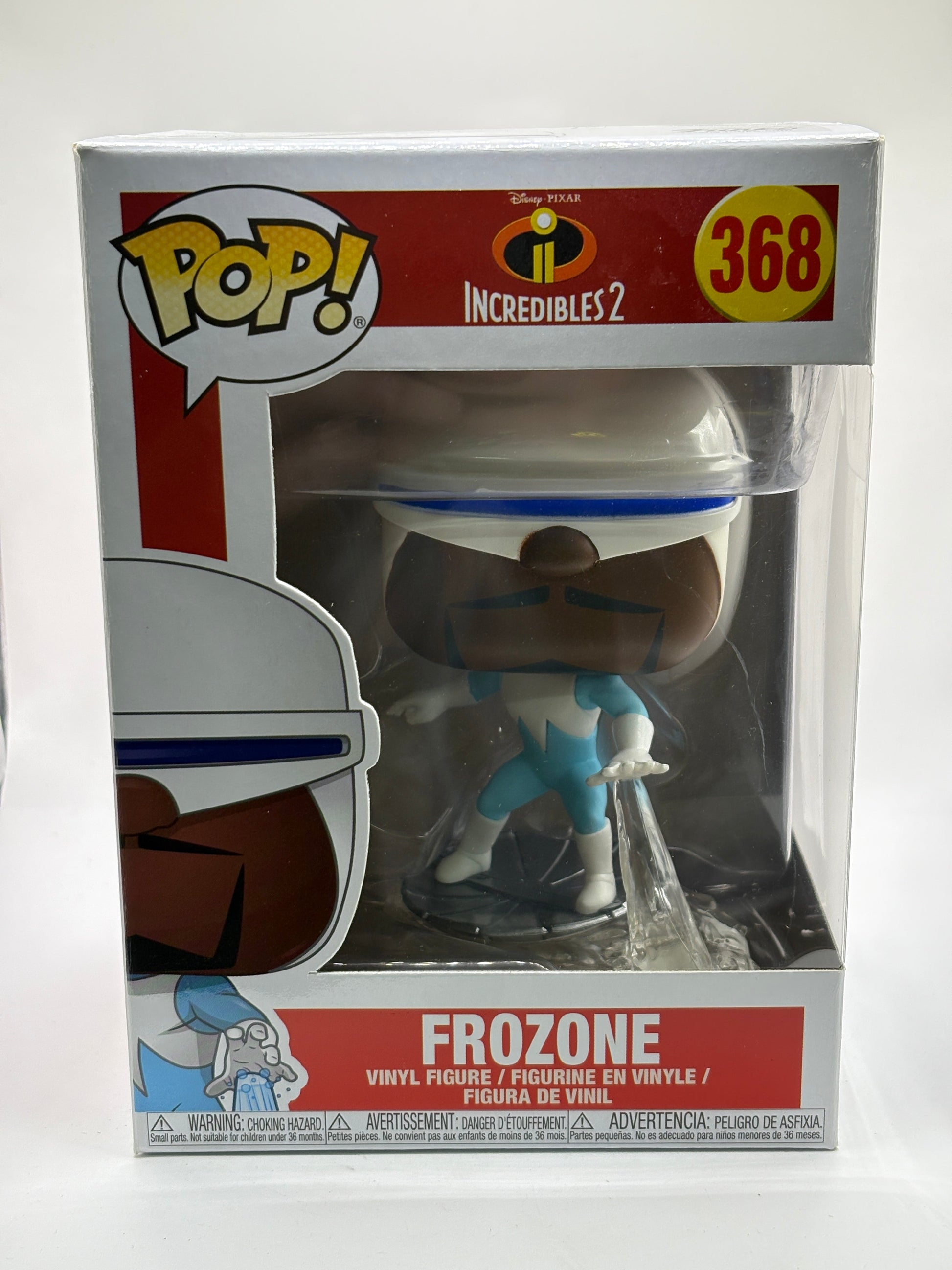 Funko POP! Incredibles 2 #368 Frozone Vinyl Figure FRENLY BRICKS - Open 7 Days