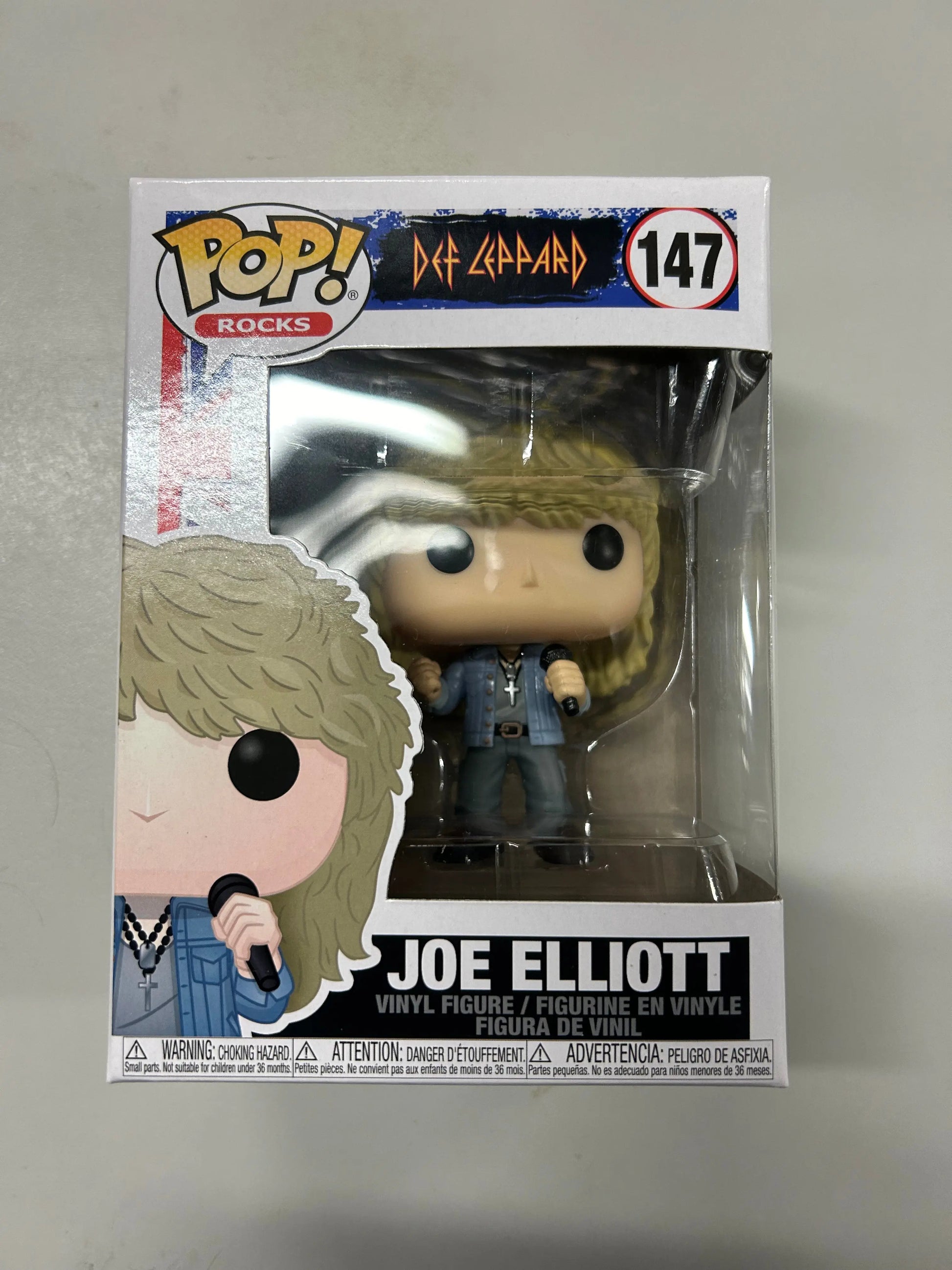 Pop Vinyl Rocks #147 Joe Elliott FRENLY BRICKS - Open 7 Days