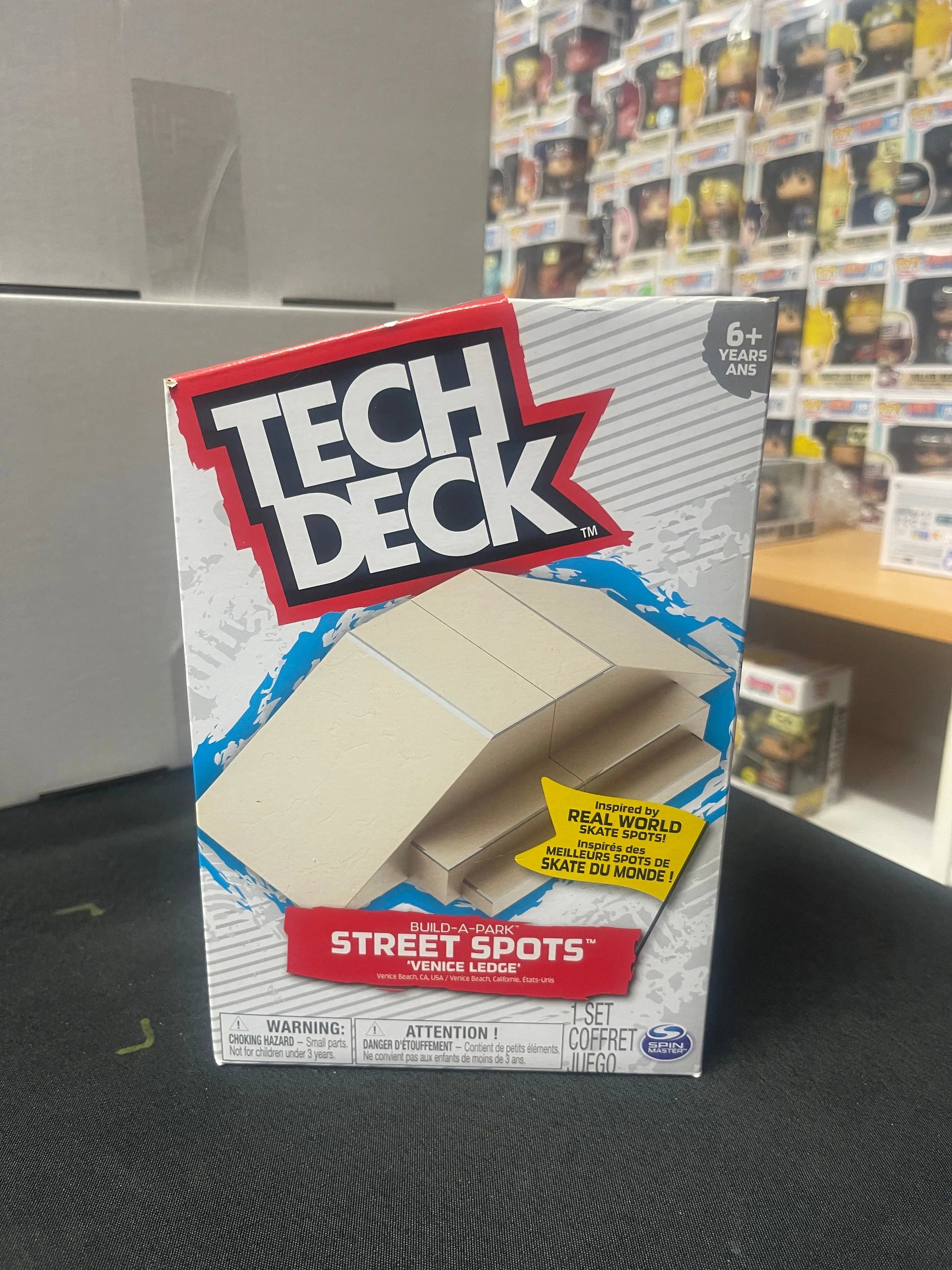 Tech Deck Build-A-Park Street Spots Venice Ledge FRENLY BRICKS - Open 7 Days