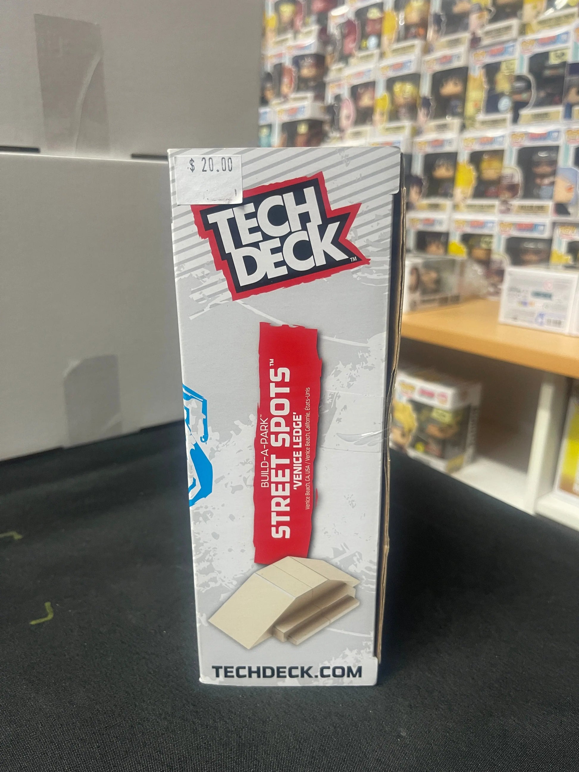Tech Deck Build-A-Park Street Spots Venice Ledge FRENLY BRICKS - Open 7 Days
