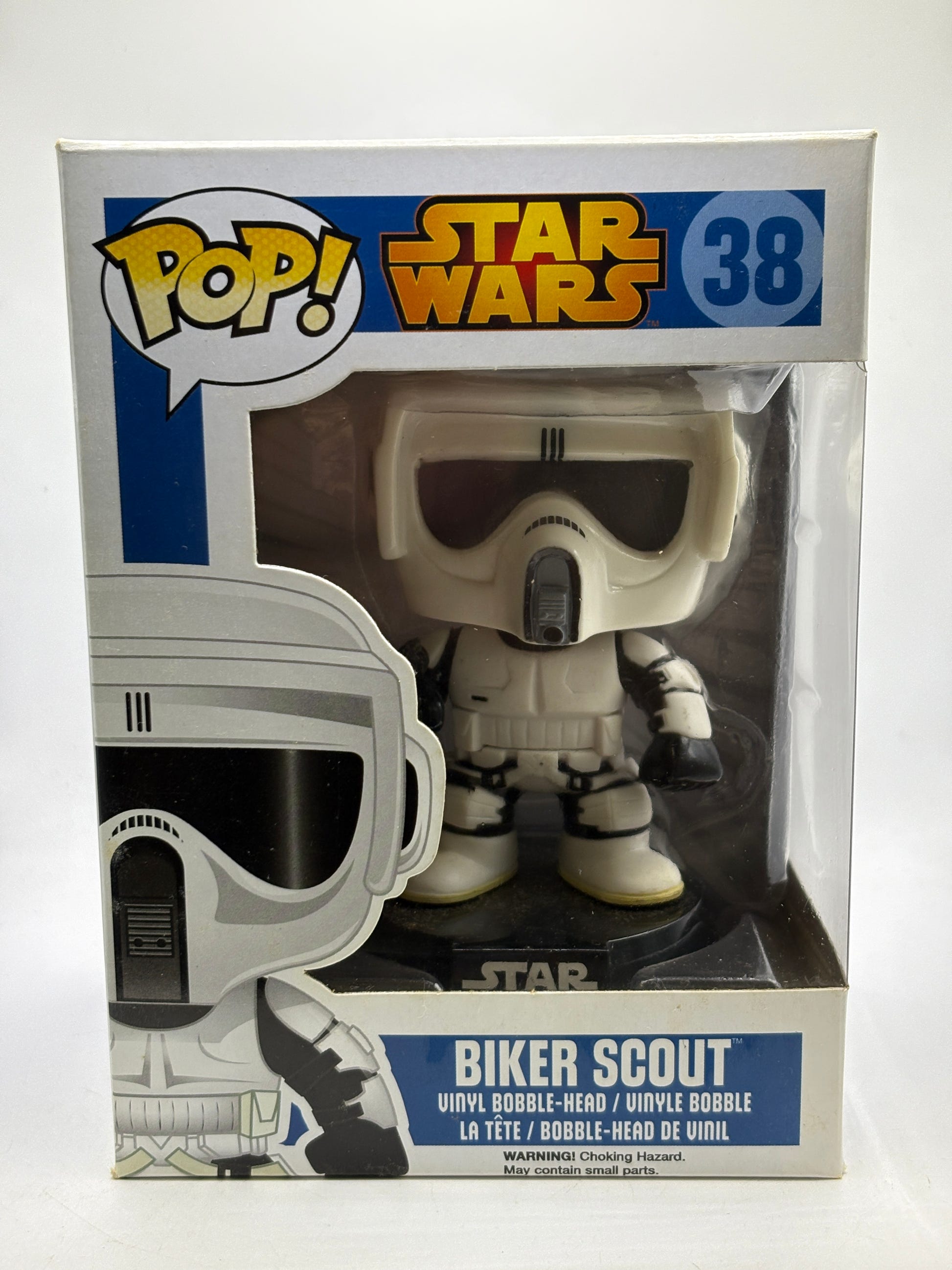 Funko POP! Star Wars #38 Biker Scout Vinyl Bobble-Head image 1