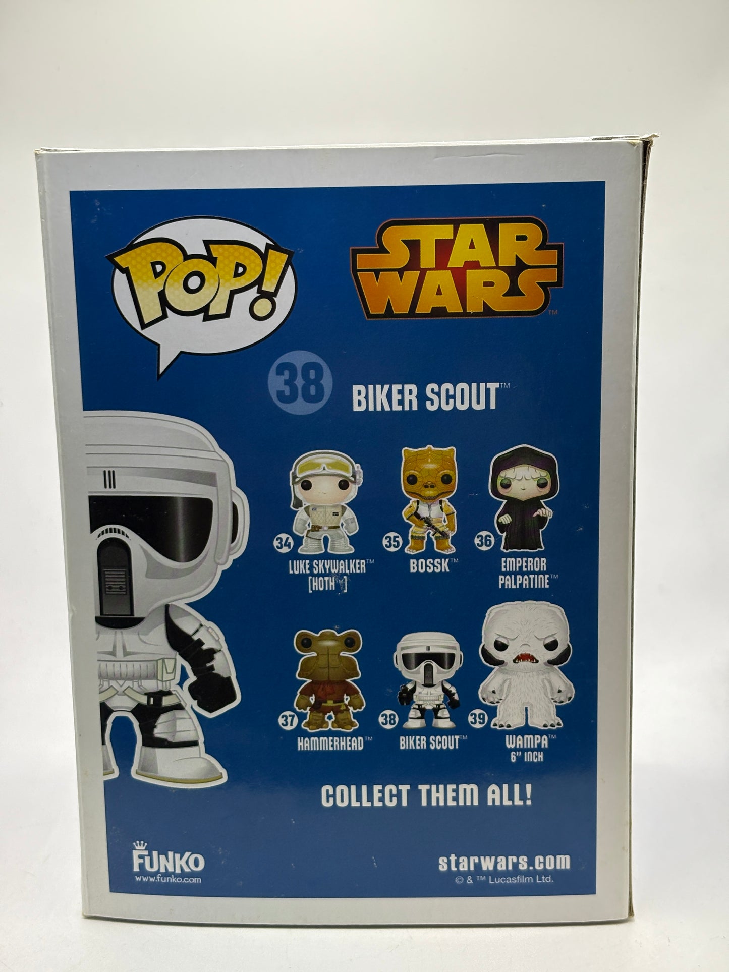 Funko POP! Star Wars #38 Biker Scout Vinyl Bobble-Head