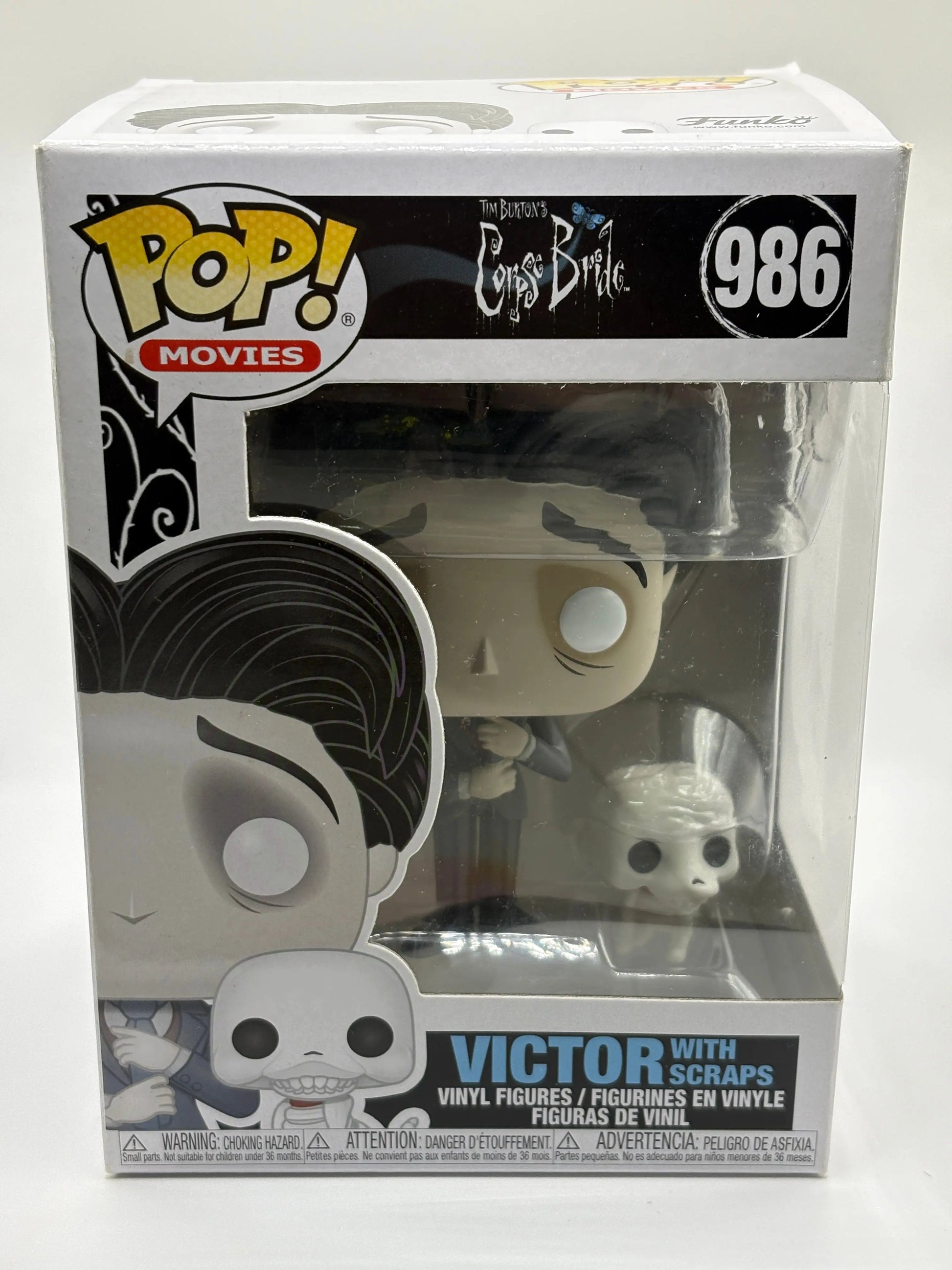 Funko POP! Movies Corpse Bride #986 Victor with Scraps FRENLY BRICKS - Open 7 Days