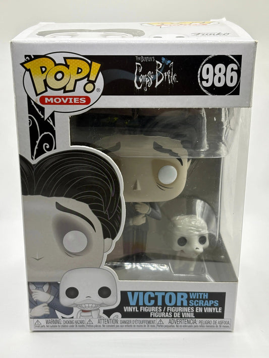 Funko POP! Movies Corpse Bride #986 Victor with Scraps FRENLY BRICKS - Open 7 Days