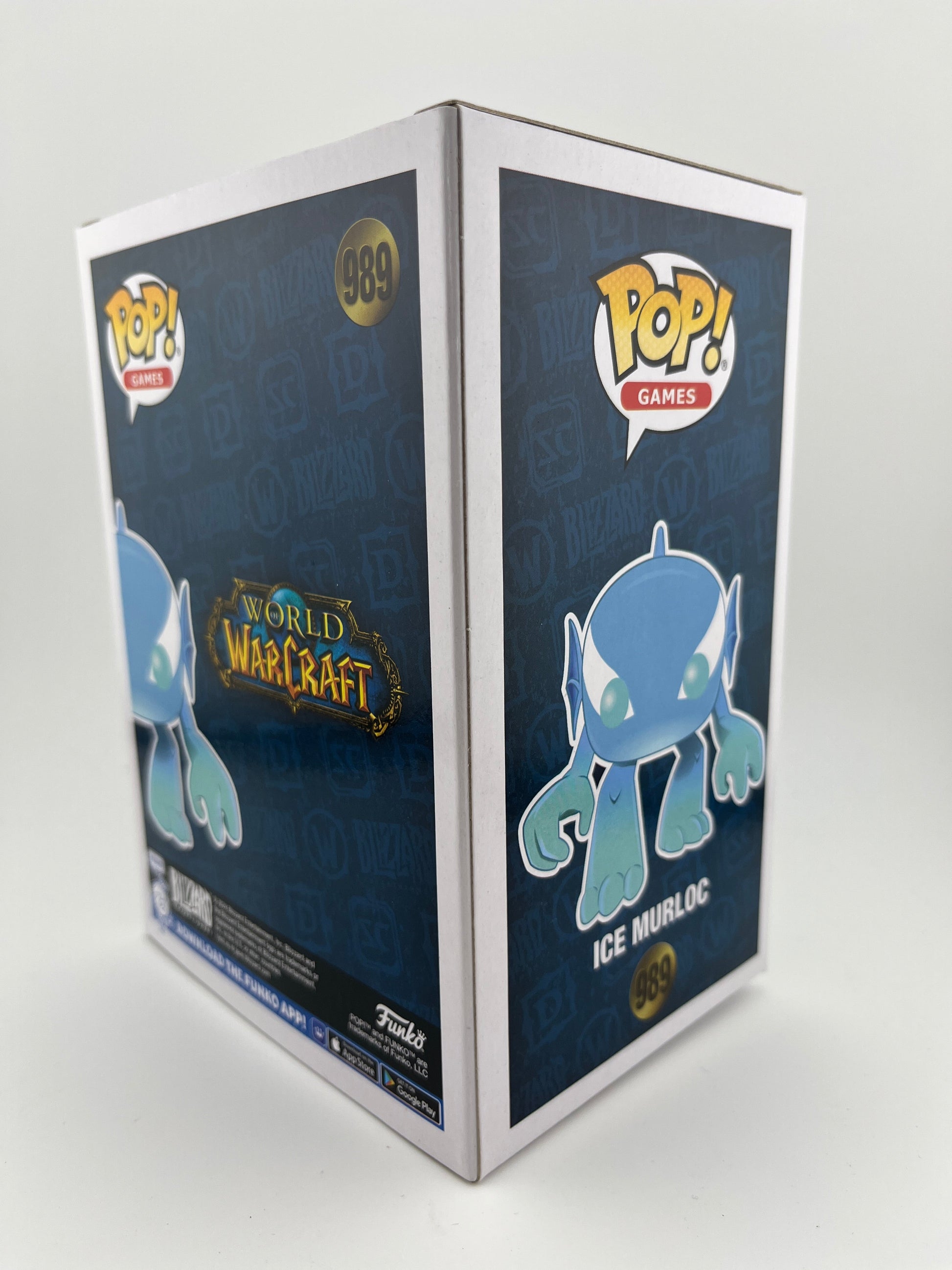 World of Warcraft - "ICE MURLOC" Funko POP! Vinyl Figure #989 Blizzard Exclusive FRENLY BRICKS - Open 7 Days