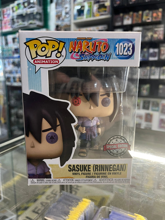 Funko POP Animation - Naruto Shippuden - Sasuke (Rinnegan) #1023 FRENLY BRICKS - Open 7 Days