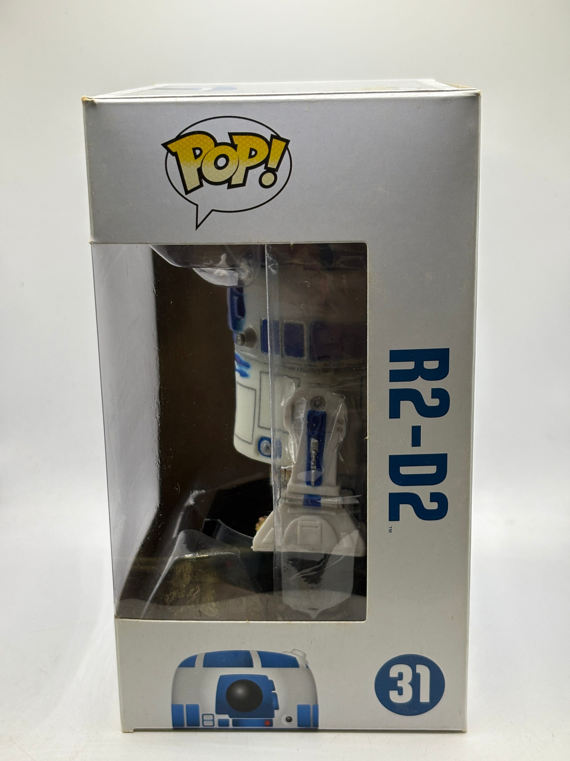 Funko POP! Star Wars #31 R2-D2 Vinyl Bobble-Head Blue Box image 2