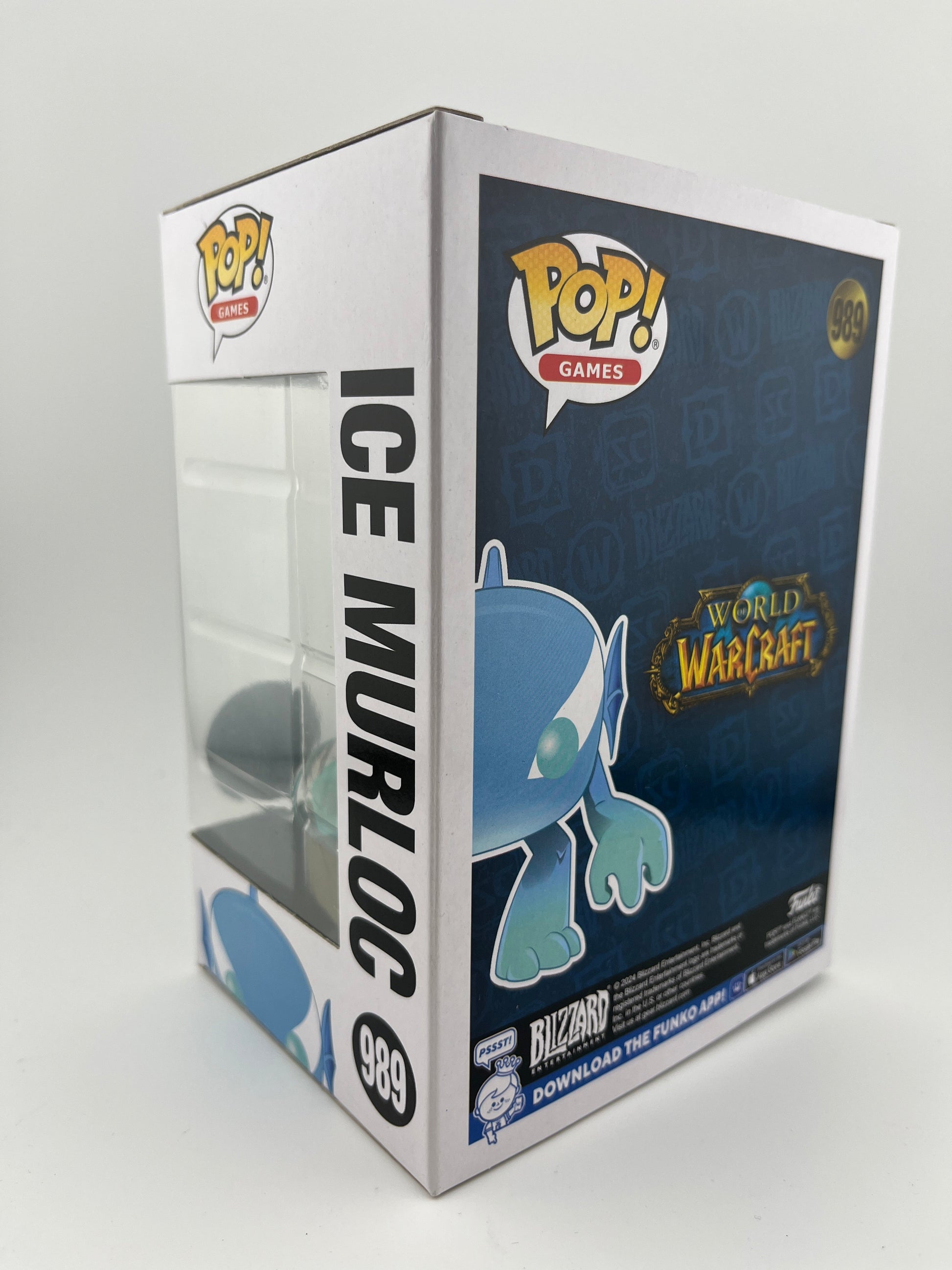 World of Warcraft - "ICE MURLOC" Funko POP! Vinyl Figure #989 Blizzard Exclusive FRENLY BRICKS - Open 7 Days