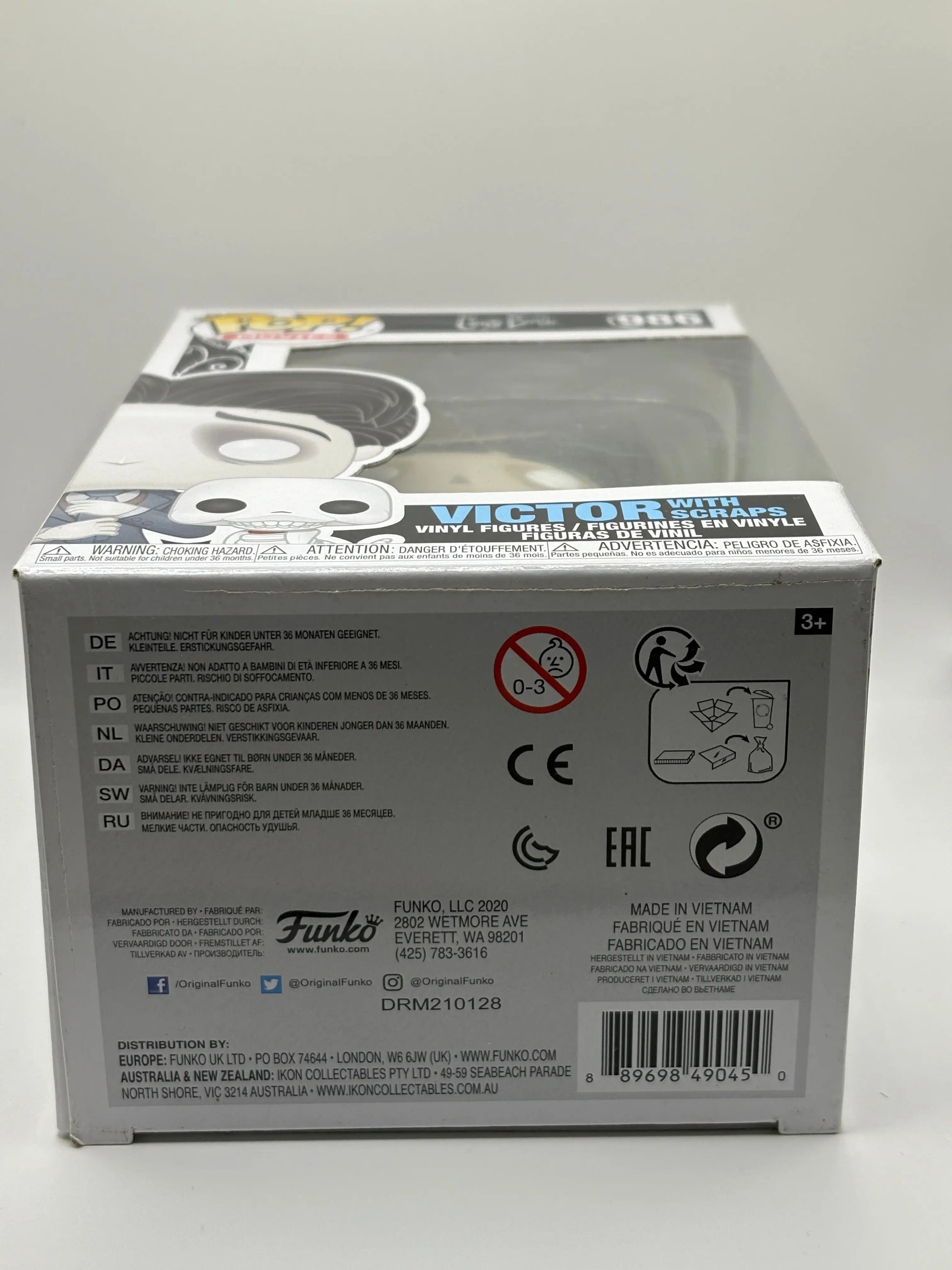 Funko POP! Movies Corpse Bride #986 Victor with Scraps FRENLY BRICKS - Open 7 Days