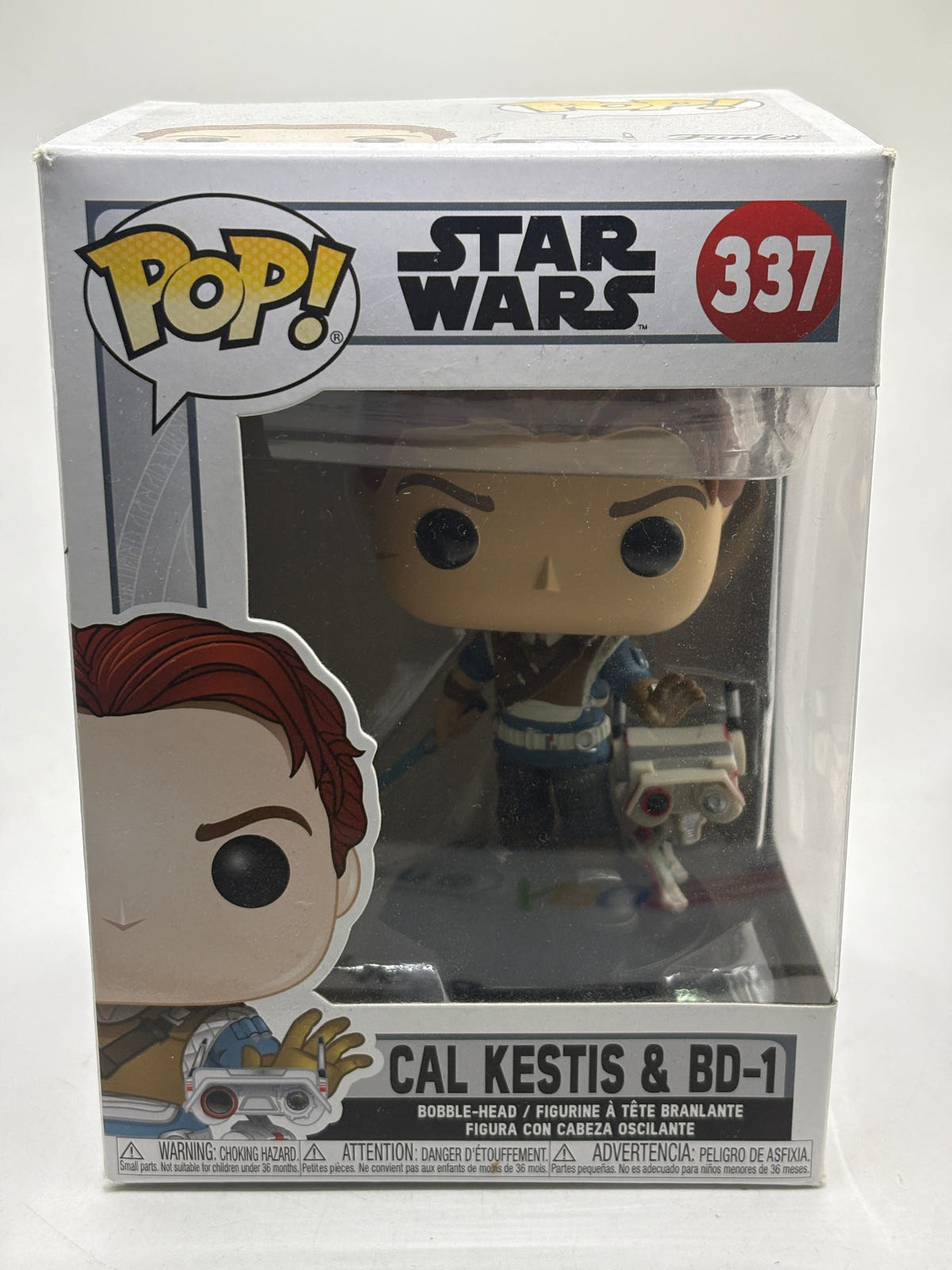 Funko POP! Star Wars #337 Kal Kestis & BD-1 Bobble-Head FRENLY BRICKS - Open 7 Days image 1