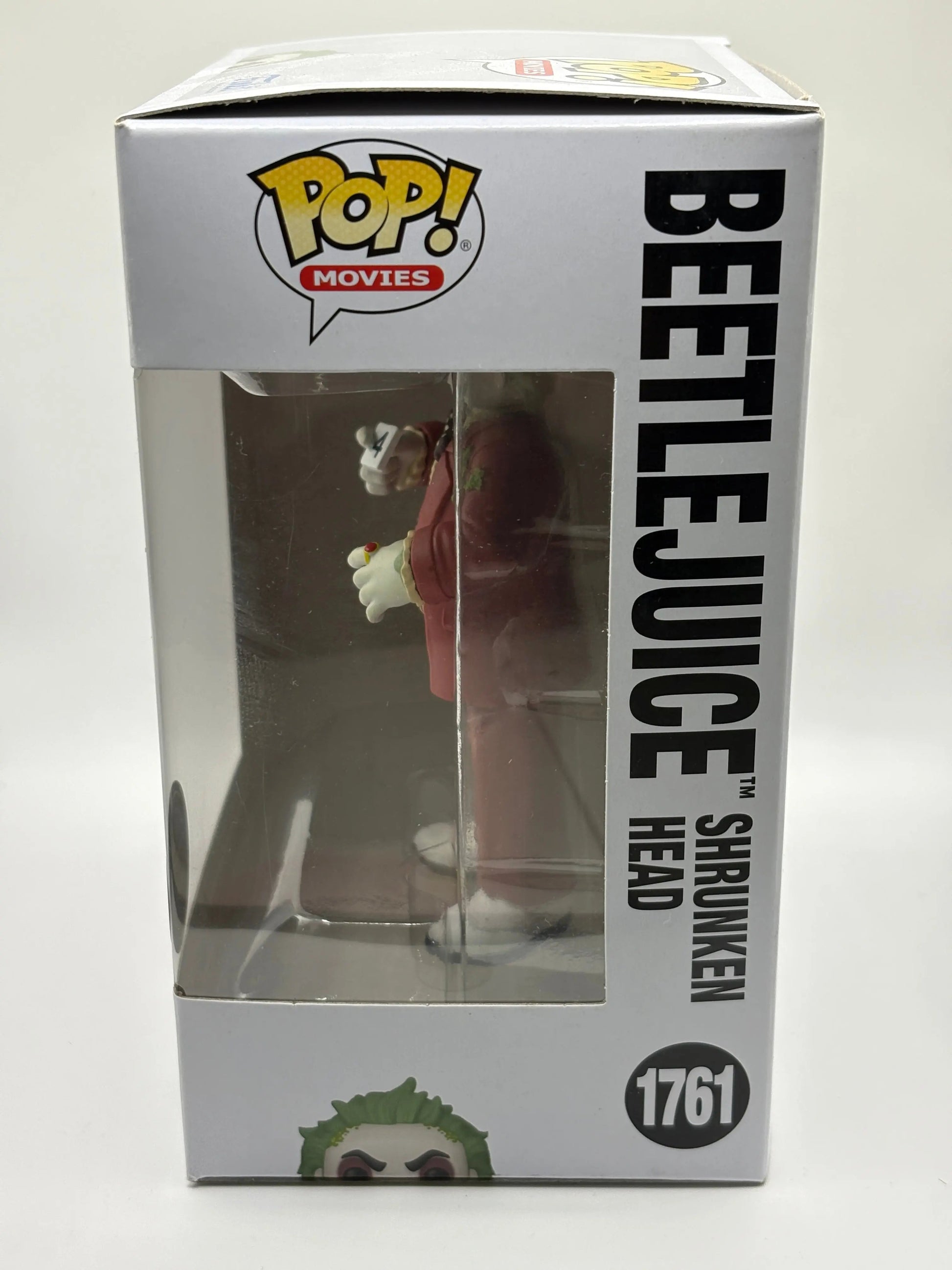 Funko POP! Movies Beetlejuice #1761 Beetlejuice Shrunken Head SE FRENLY BRICKS - Open 7 Days