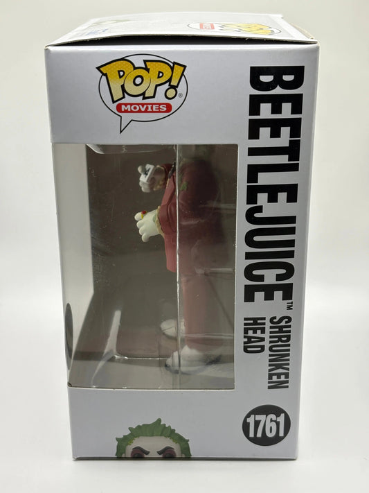Funko POP! Movies Beetlejuice #1761 Beetlejuice Shrunken Head SE FRENLY BRICKS - Open 7 Days