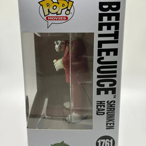 Funko POP! Movies Beetlejuice #1761 Beetlejuice Shrunken Head SE FRENLY BRICKS - Open 7 Days