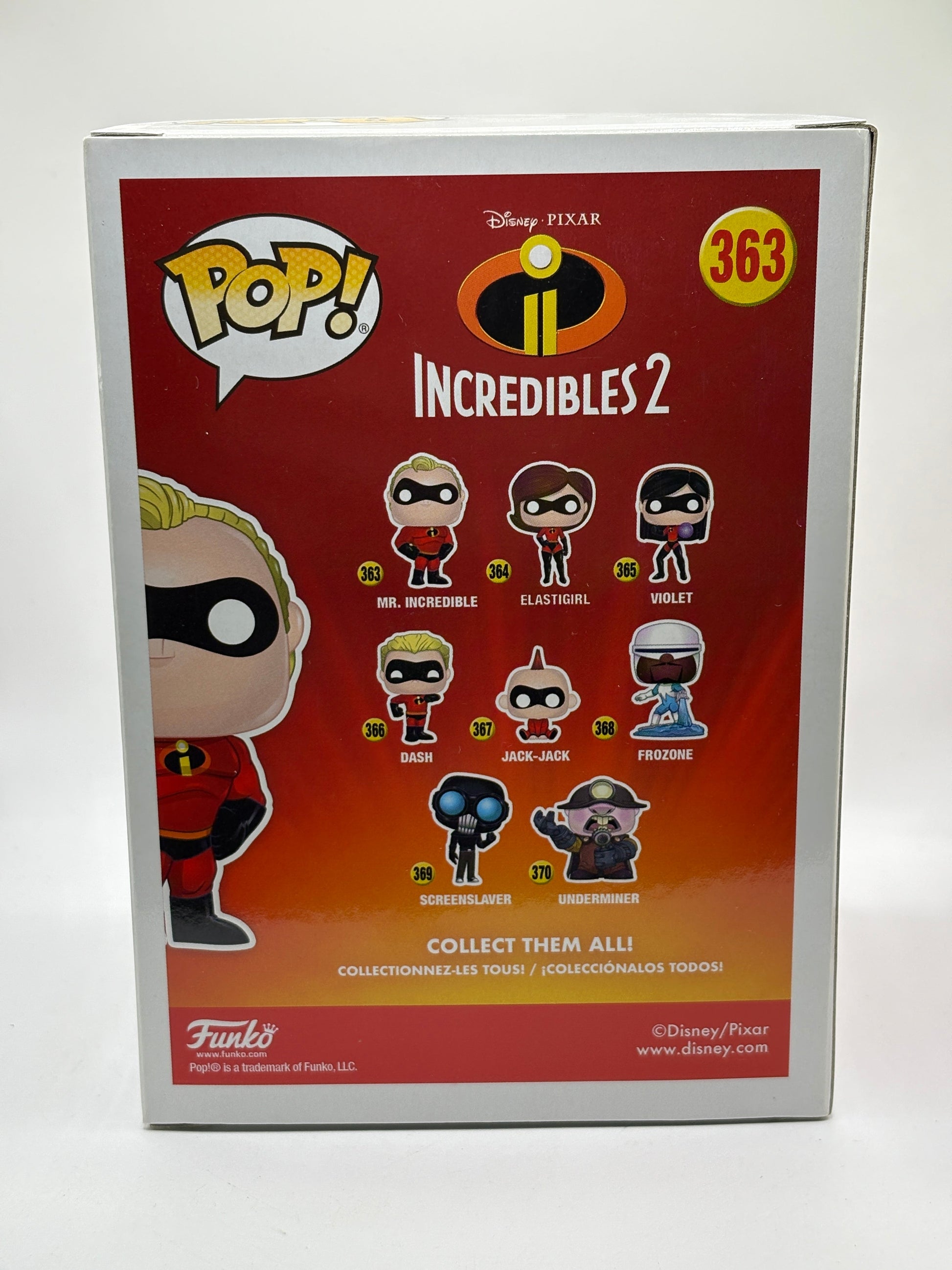 Funko POP! Disney Incredibles 2 #363 Mr. Incredible Vinyl Figure FRENLY BRICKS - Open 7 Days