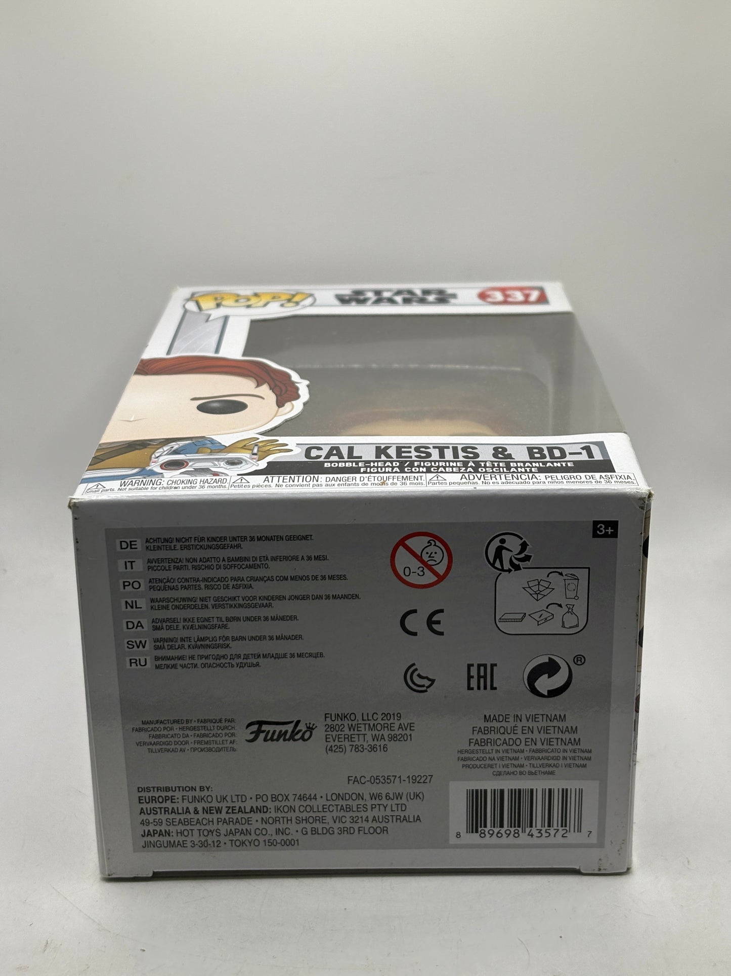 Funko POP! Star Wars #337 Kal Kestis & BD-1 Bobble-Head FRENLY BRICKS - Open 7 Days