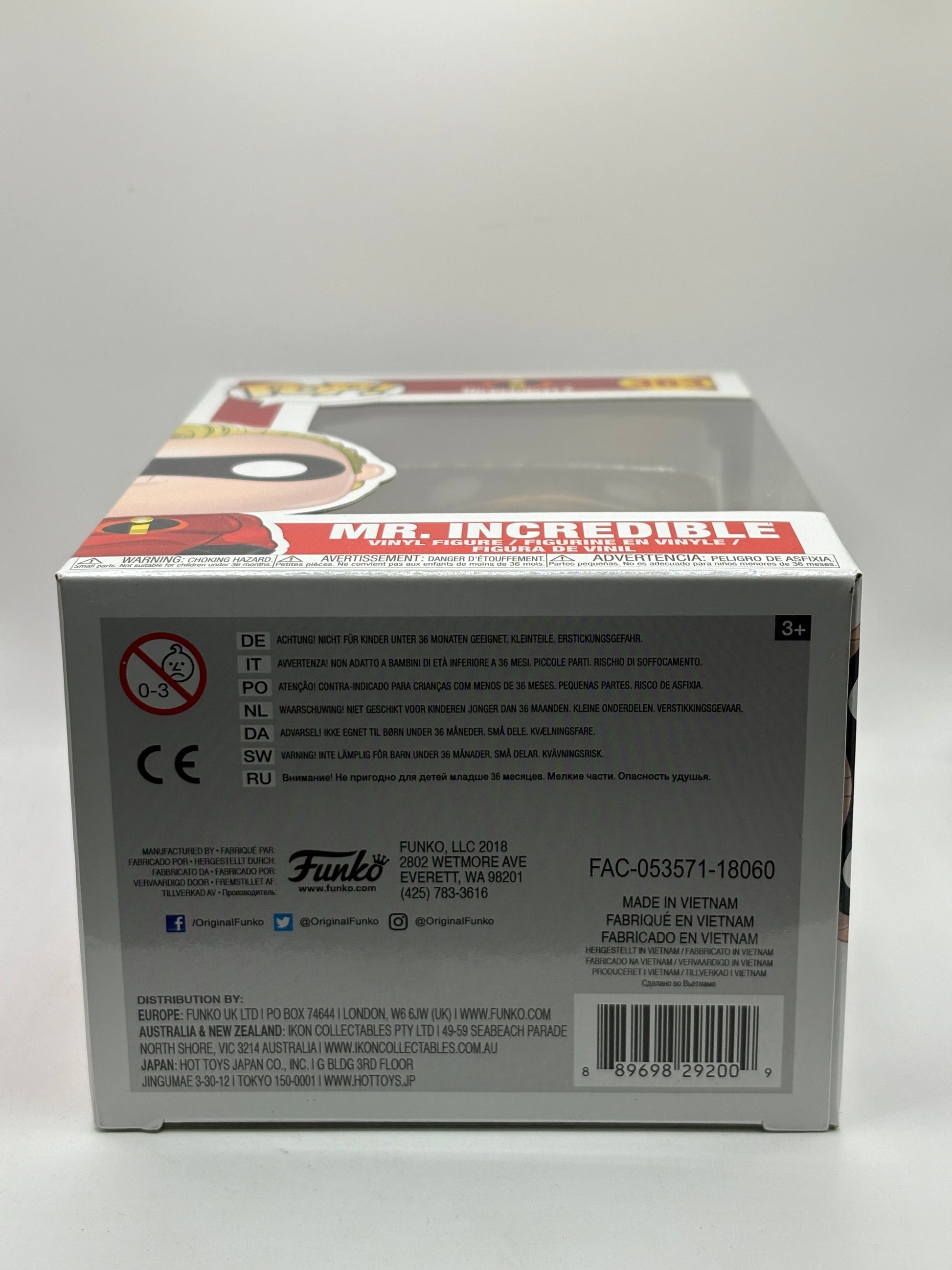 Funko POP! Disney Incredibles 2 #363 Mr. Incredible Vinyl Figure FRENLY BRICKS - Open 7 Days