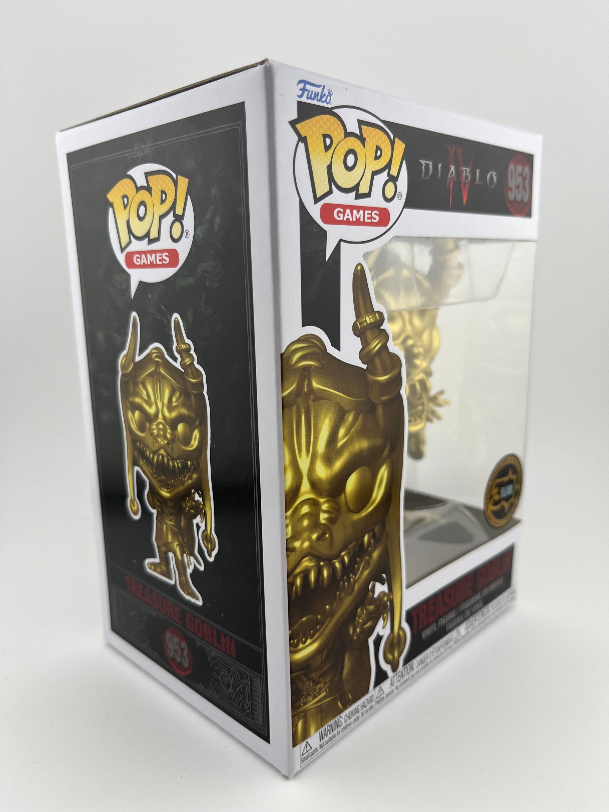 Funko Pop! Games Diablo 4 Treasure Goblin (Gold) Blizzard Gear Store Exclusive FRENLY BRICKS - Open 7 Days