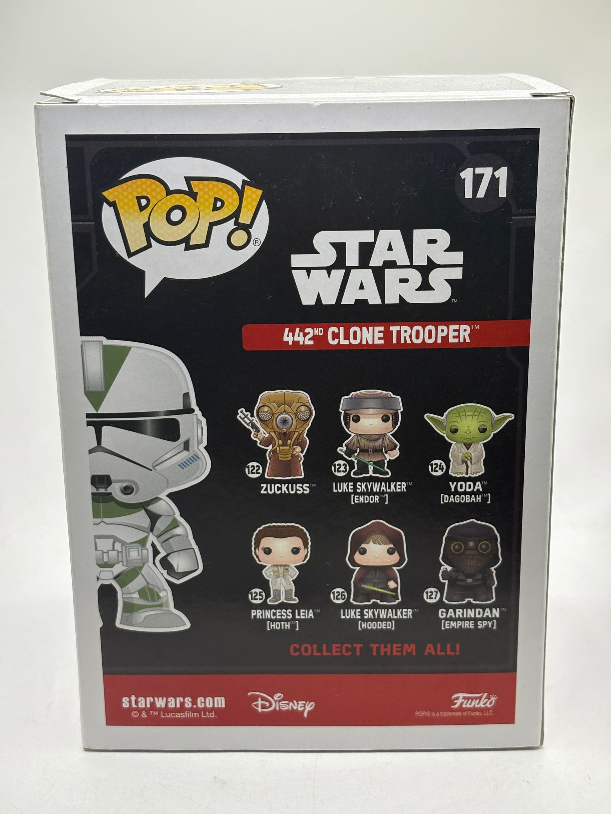 Funko POP! Star Wars #171 442nd Clone Trooper 2017 Galactic Convention Exclusive FRENLY BRICKS - Open 7 Days image 3
