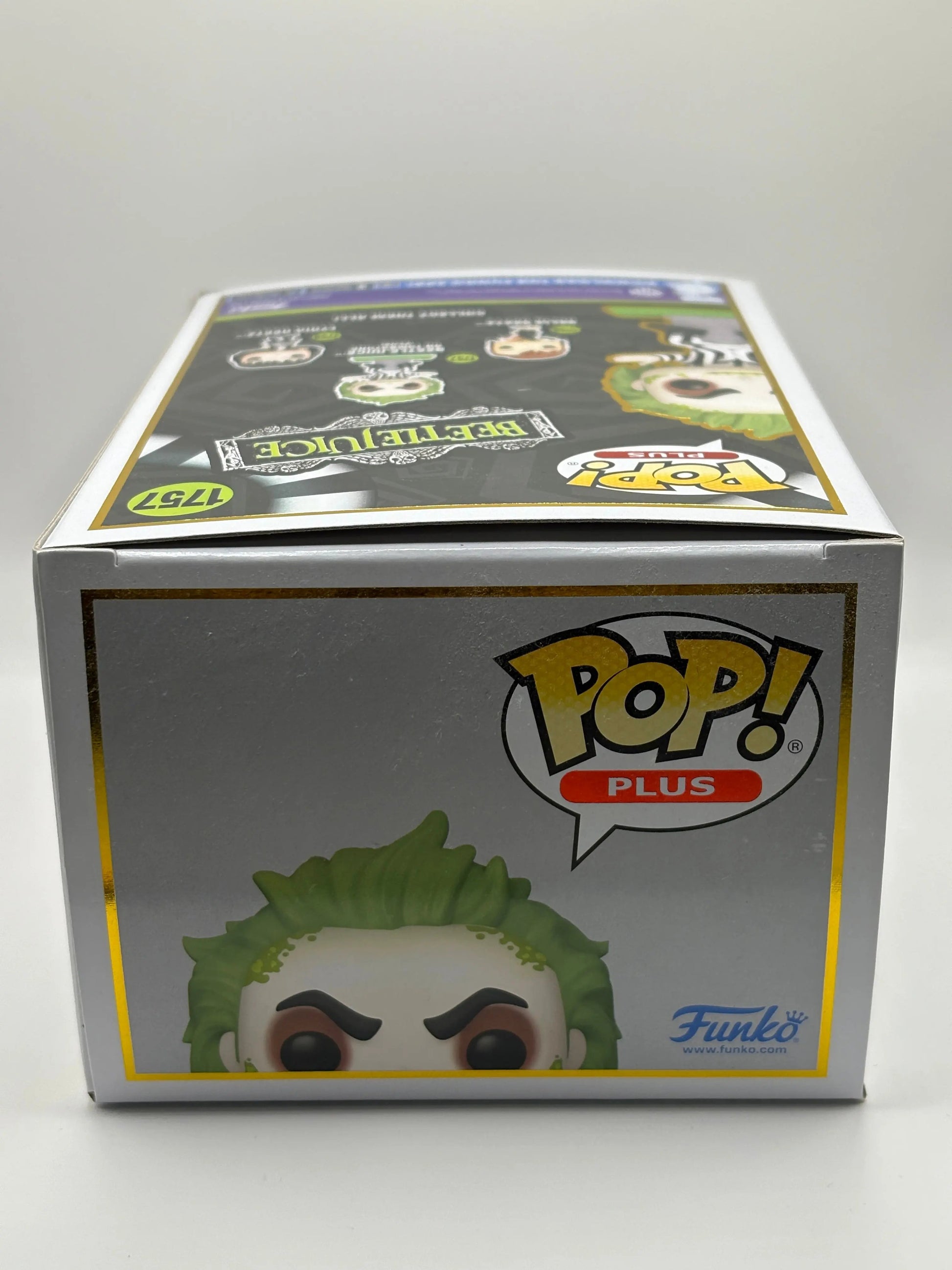 Funko POP! Plus Beetlejuice #1757 Beetlejuice on Tombstone FRENLY BRICKS - Open 7 Days