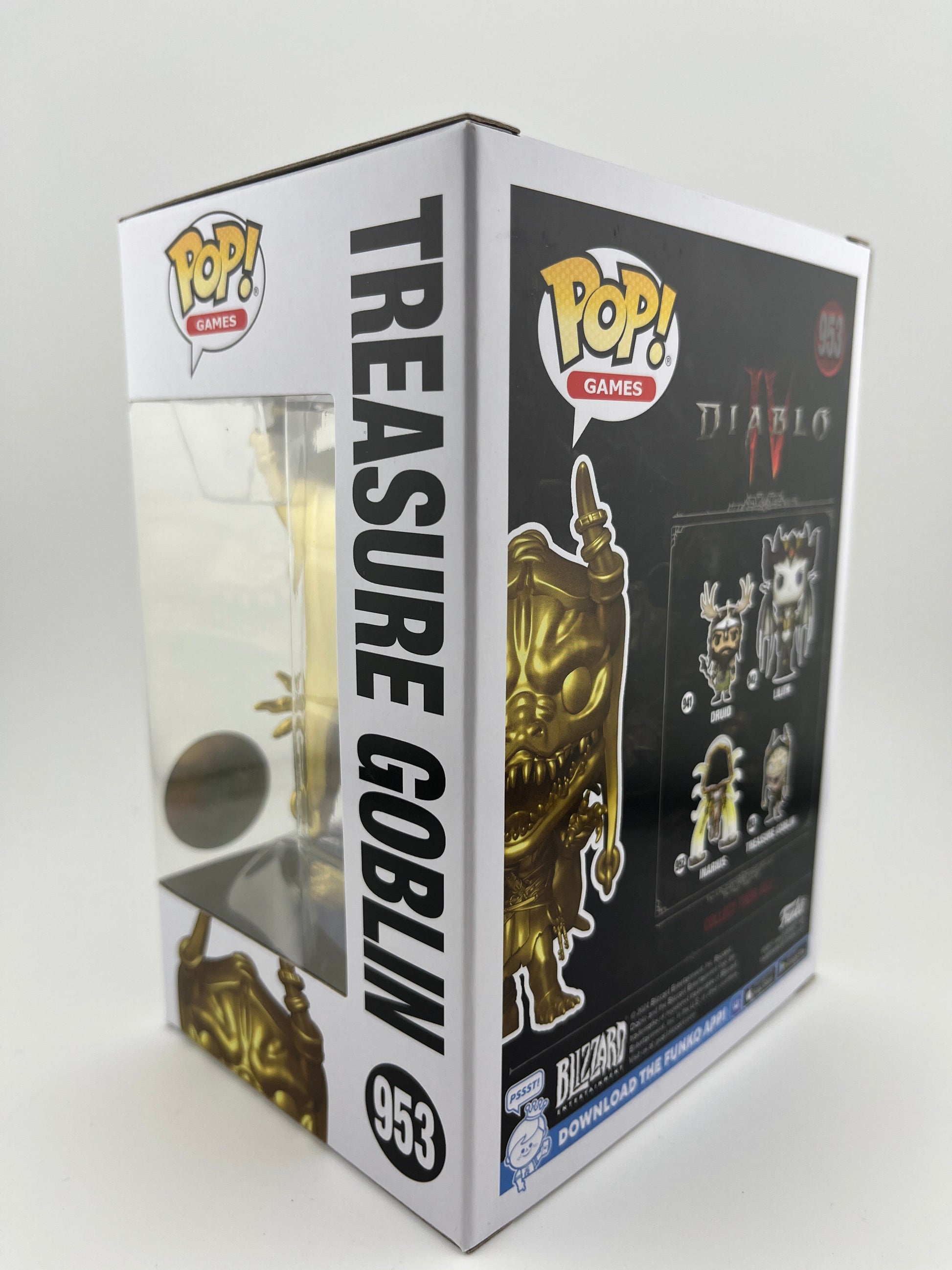 Funko Pop! Games Diablo 4 Treasure Goblin (Gold) Blizzard Gear Store Exclusive FRENLY BRICKS - Open 7 Days