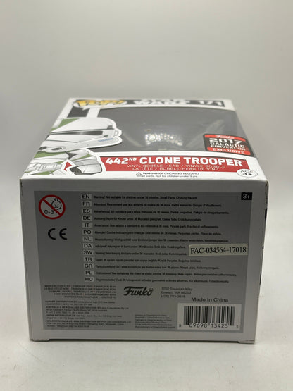 Funko POP! Star Wars #171 442nd Clone Trooper 2017 Galactic Convention Exclusive FRENLY BRICKS - Open 7 Days