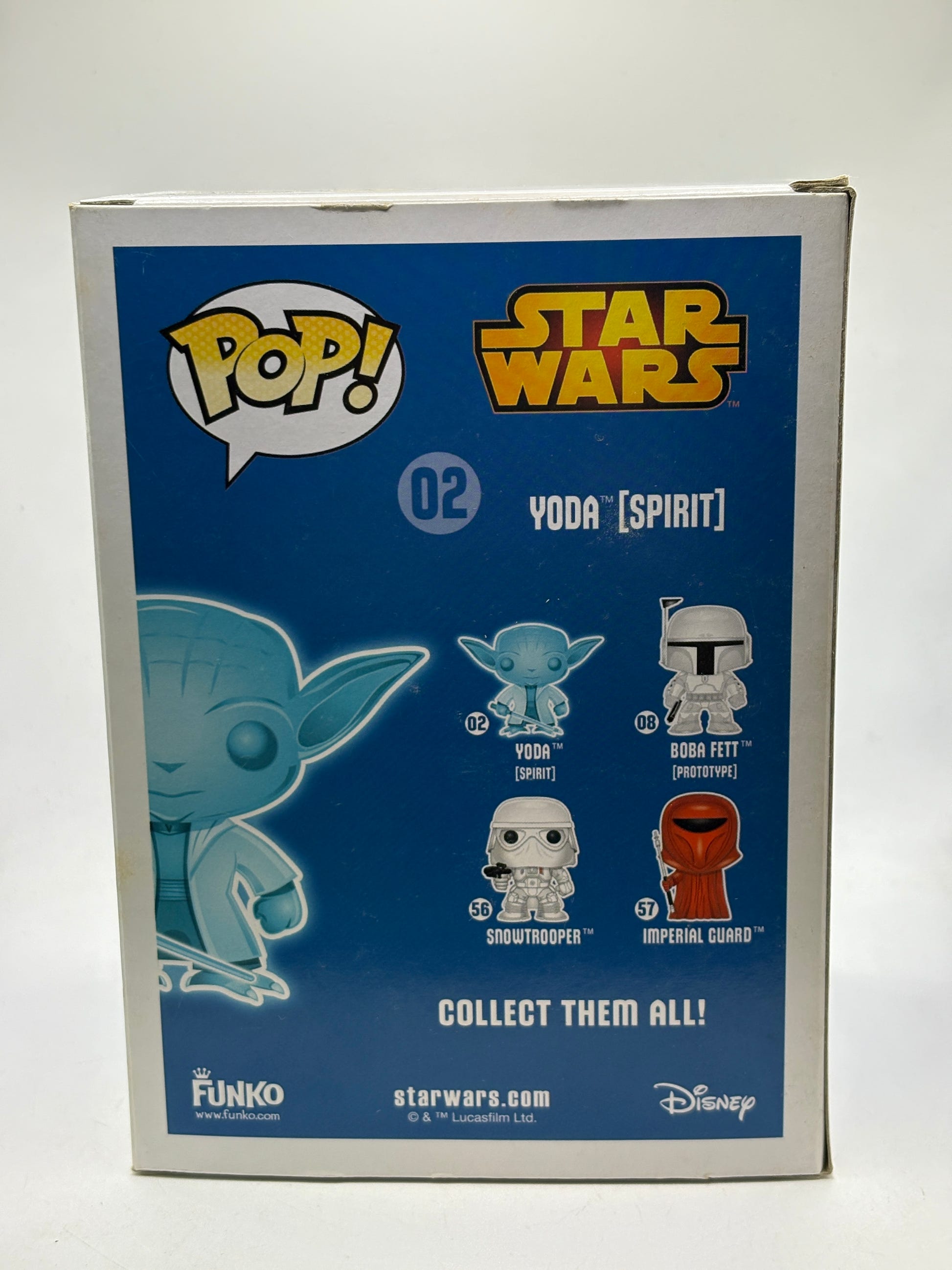 Funko POP! Star Wars #02 Yoda [Spirit] Vinyl Bobble-Head Glow image 3