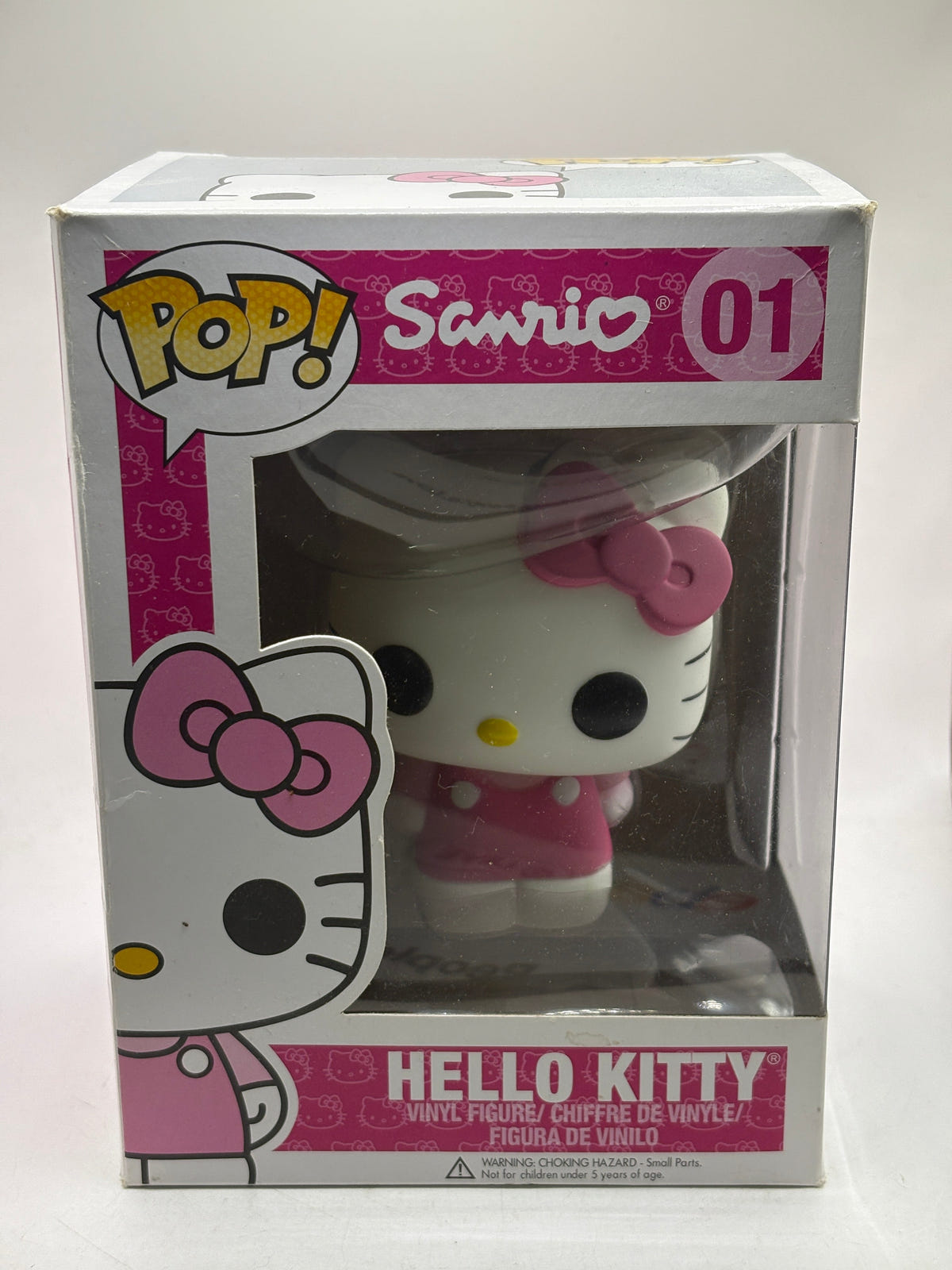 Funko POP! Sanrio #01 Hello Kitty Vinyl Figure Original Pink Suit FRENLY BRICKS - Open 7 Days image 1