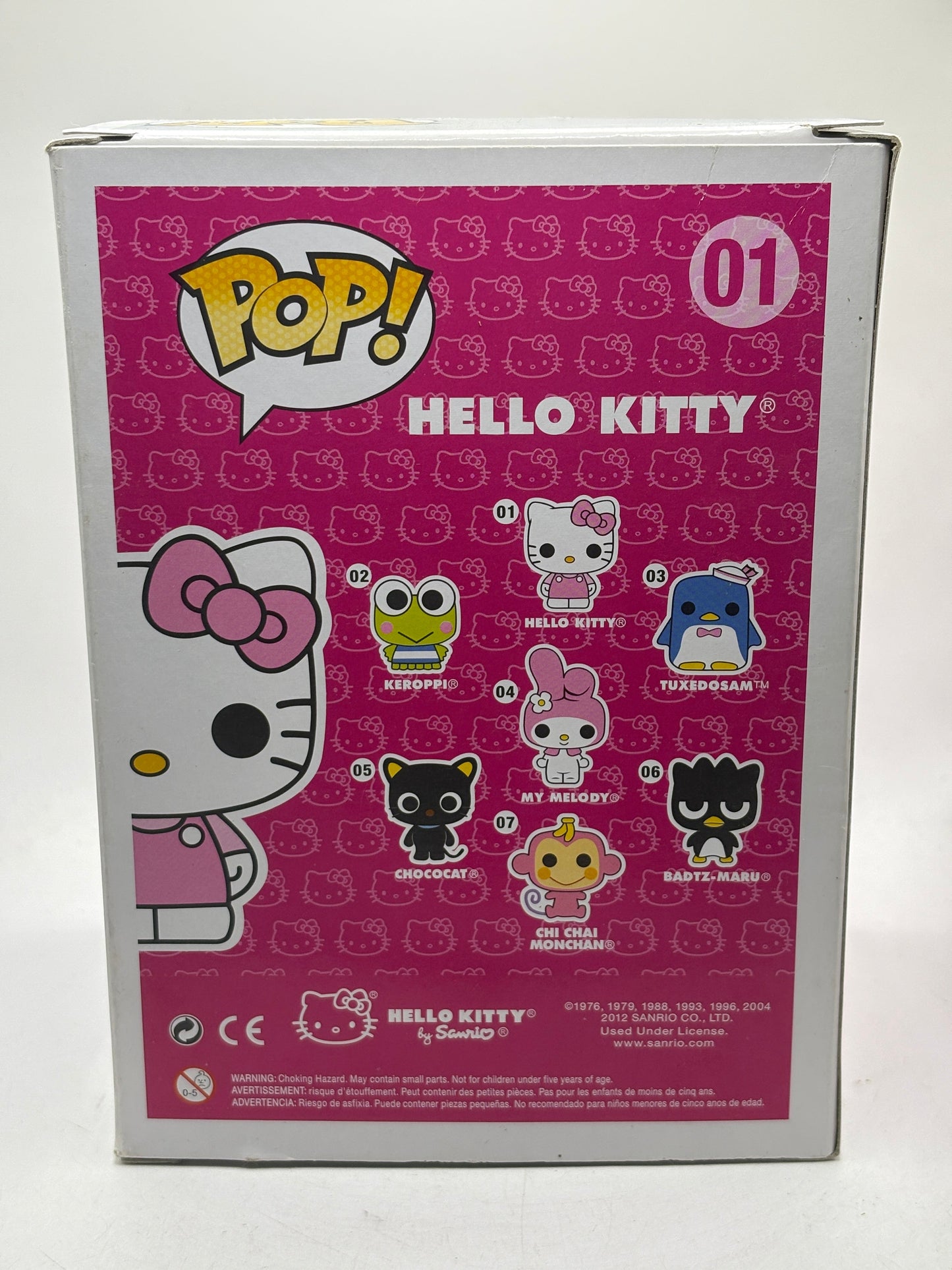 Funko POP! Sanrio #01 Hello Kitty Vinyl Figure Original Pink Suit FRENLY BRICKS - Open 7 Days
