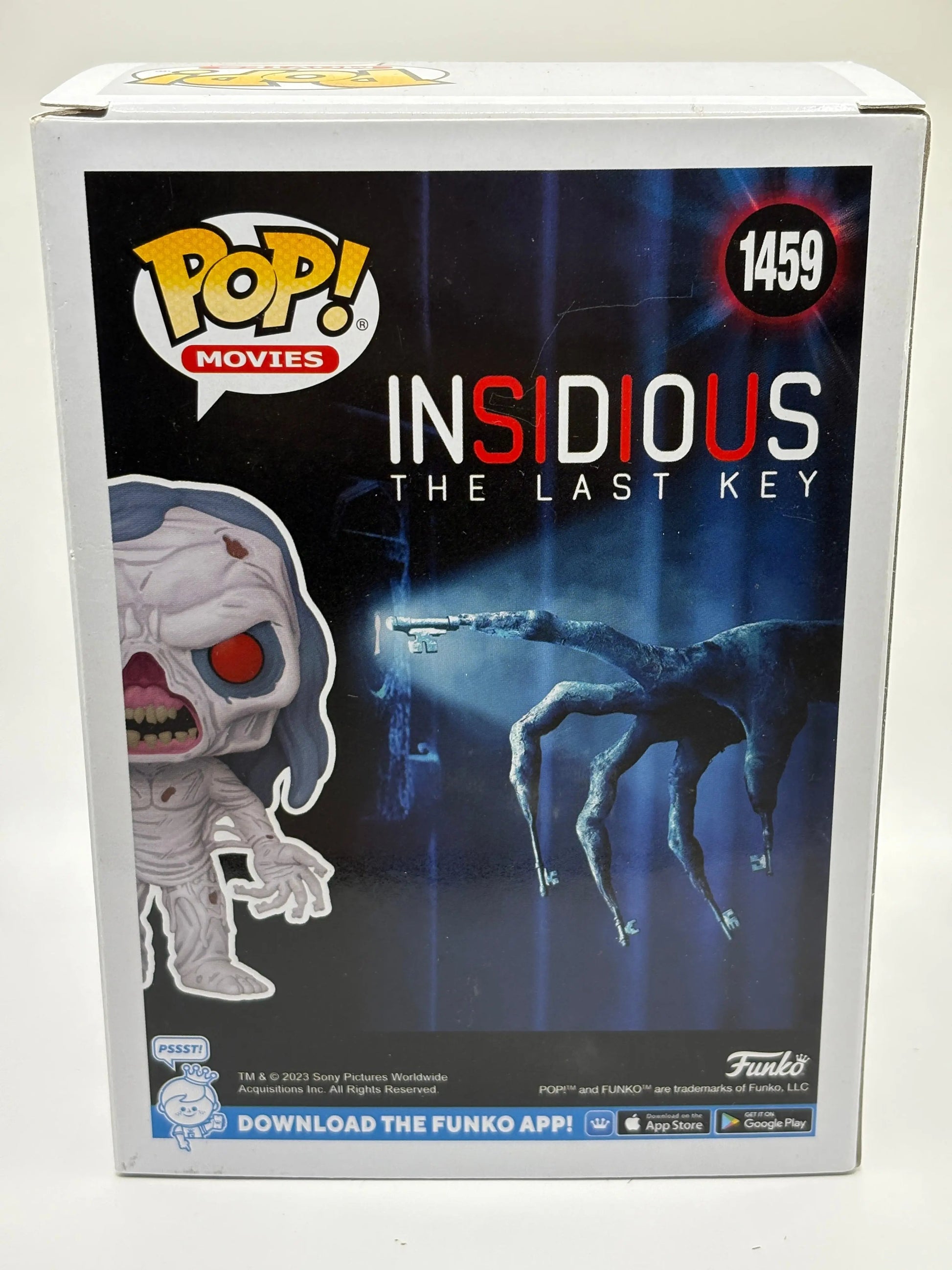 Funko POP! Movies INSIDIOUS The Last Key #1459 Key Demon 2023 Fall Con FRENLY BRICKS - Open 7 Days