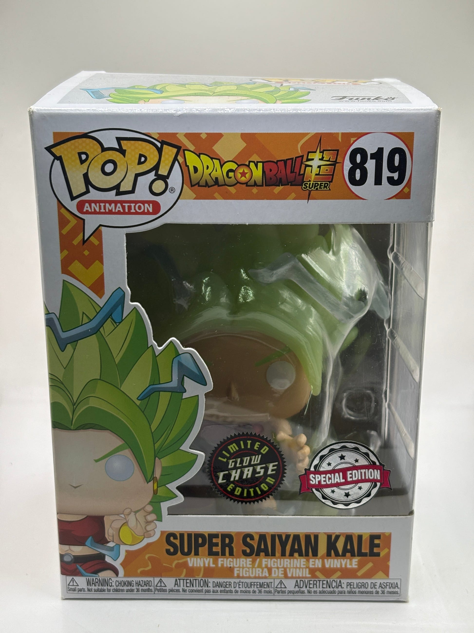 Funko POP! Animation Dragon Ball Super #819 Super Saiyan Kale Glow Chase FRENLY BRICKS - Open 7 Days image 1