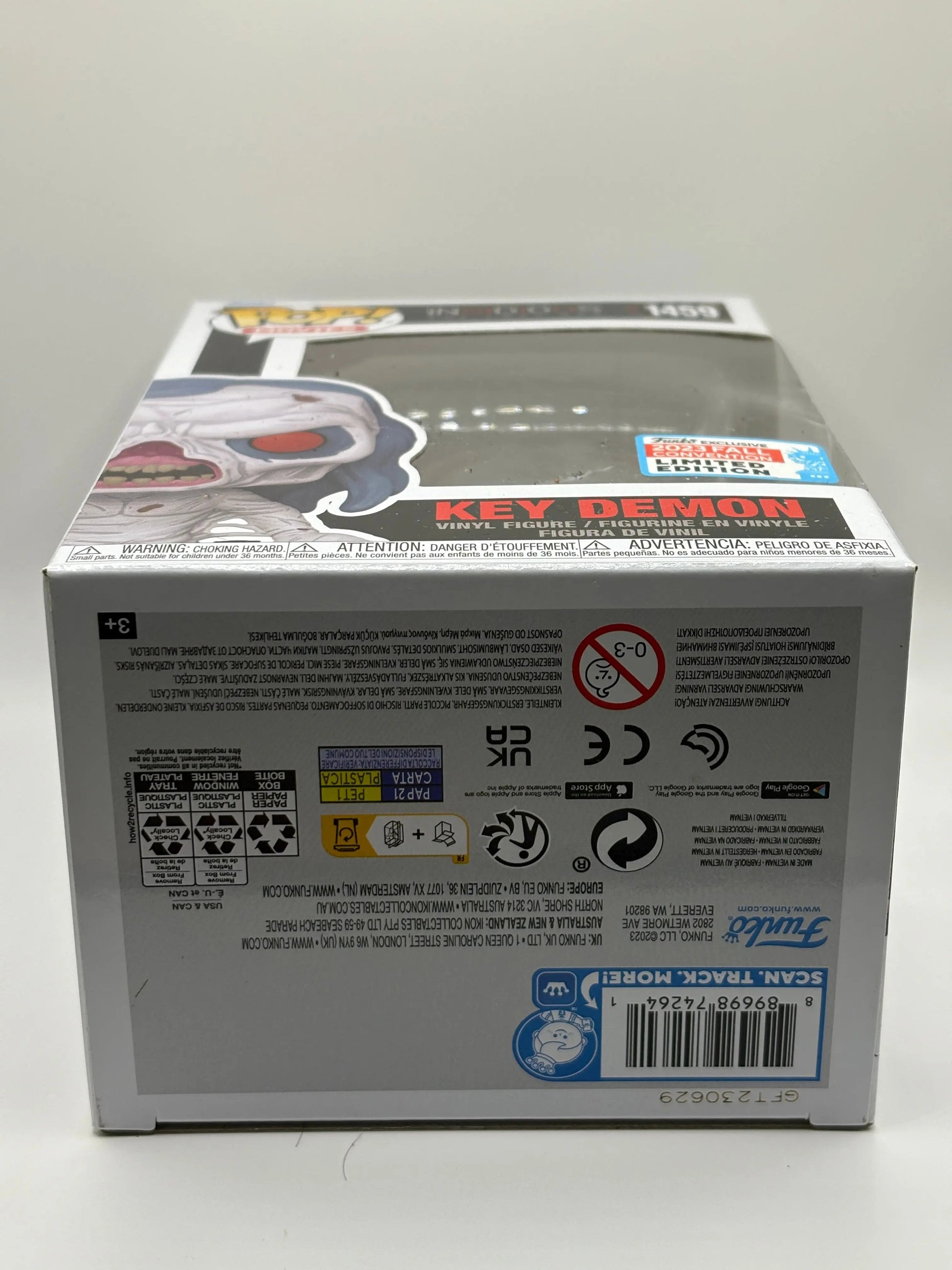 Funko POP! Movies INSIDIOUS The Last Key #1459 Key Demon 2023 Fall Con FRENLY BRICKS - Open 7 Days