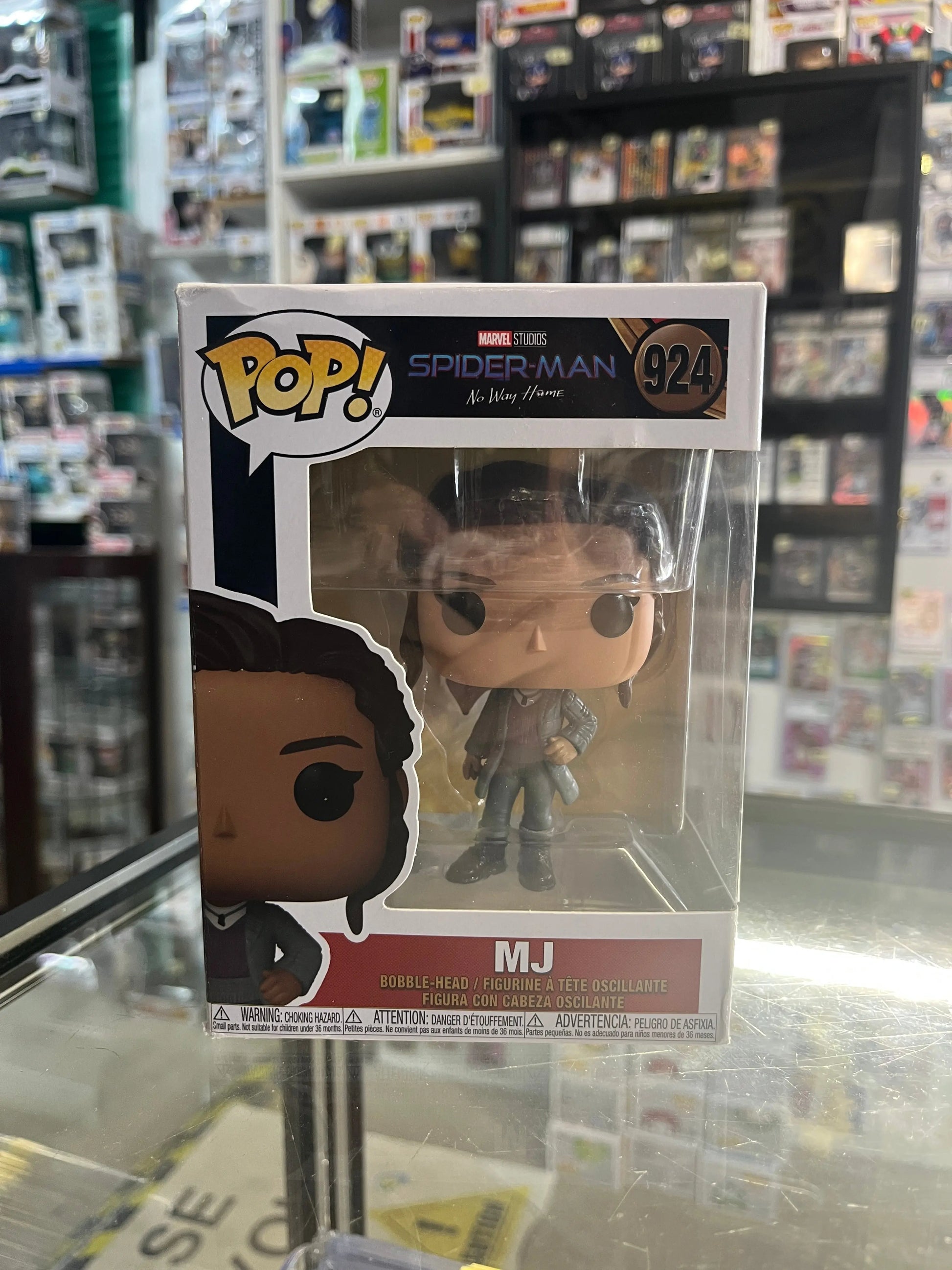 Funko POP Marvel - Spider-Man No Way Home - MJ #924 FRENLY BRICKS - Open 7 Days
