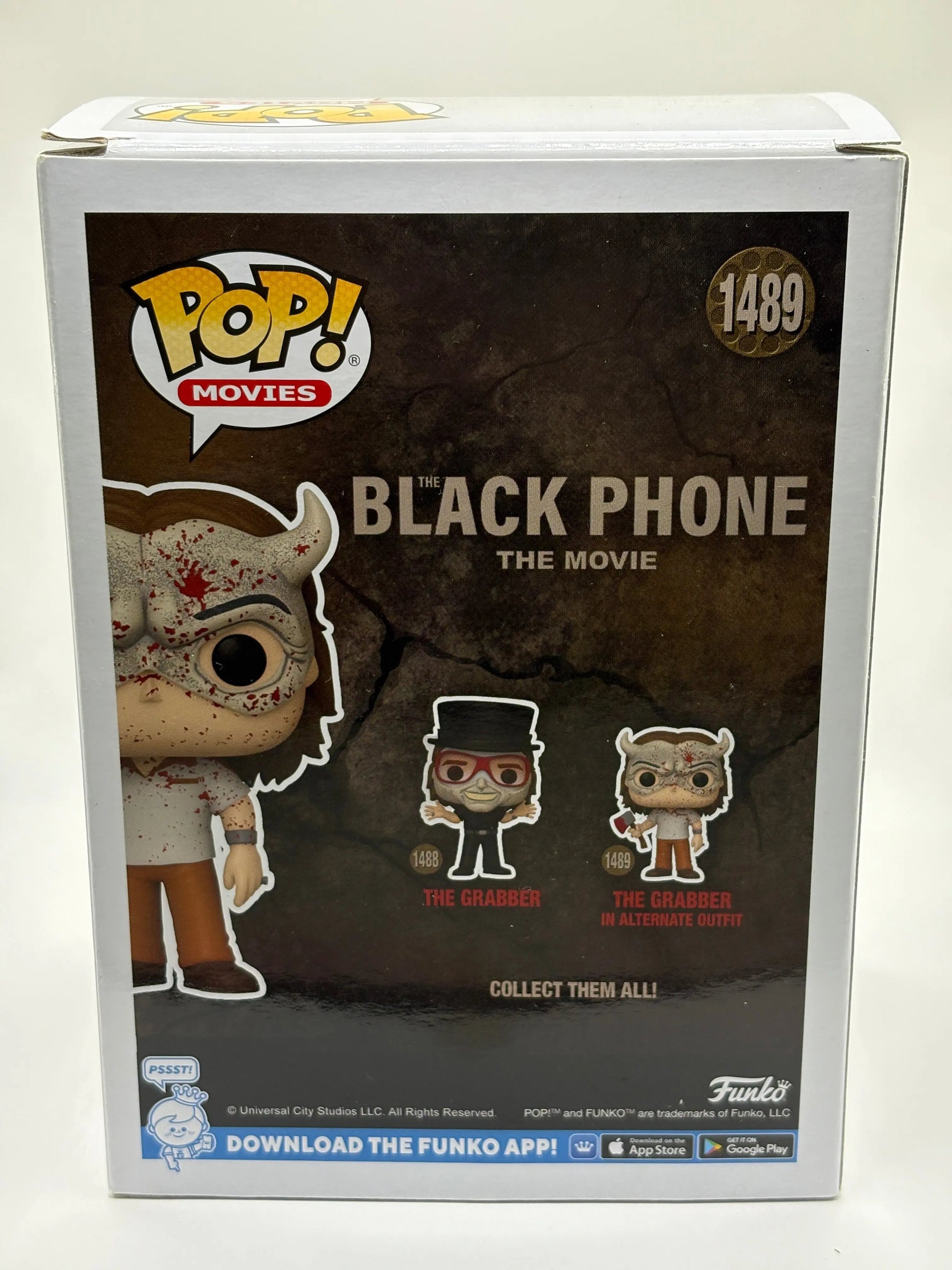 Funko POP! Movies The Black Phone #1489 The Grabber in Alternative Outfitters FRENLY BRICKS - Open 7 Days