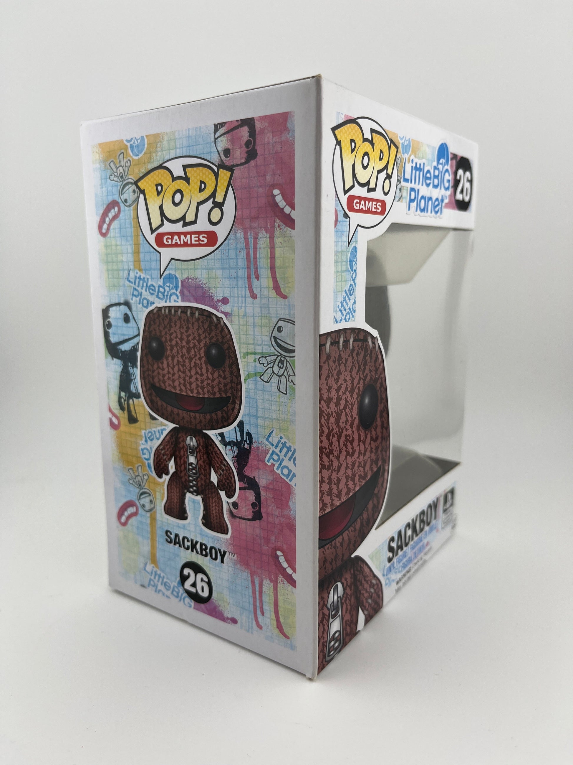 Funko POP! Games Little Big Planet Sackboy #26 Vaulted Rare Retired Vinyl Figure FRENLY BRICKS - Open 7 Days