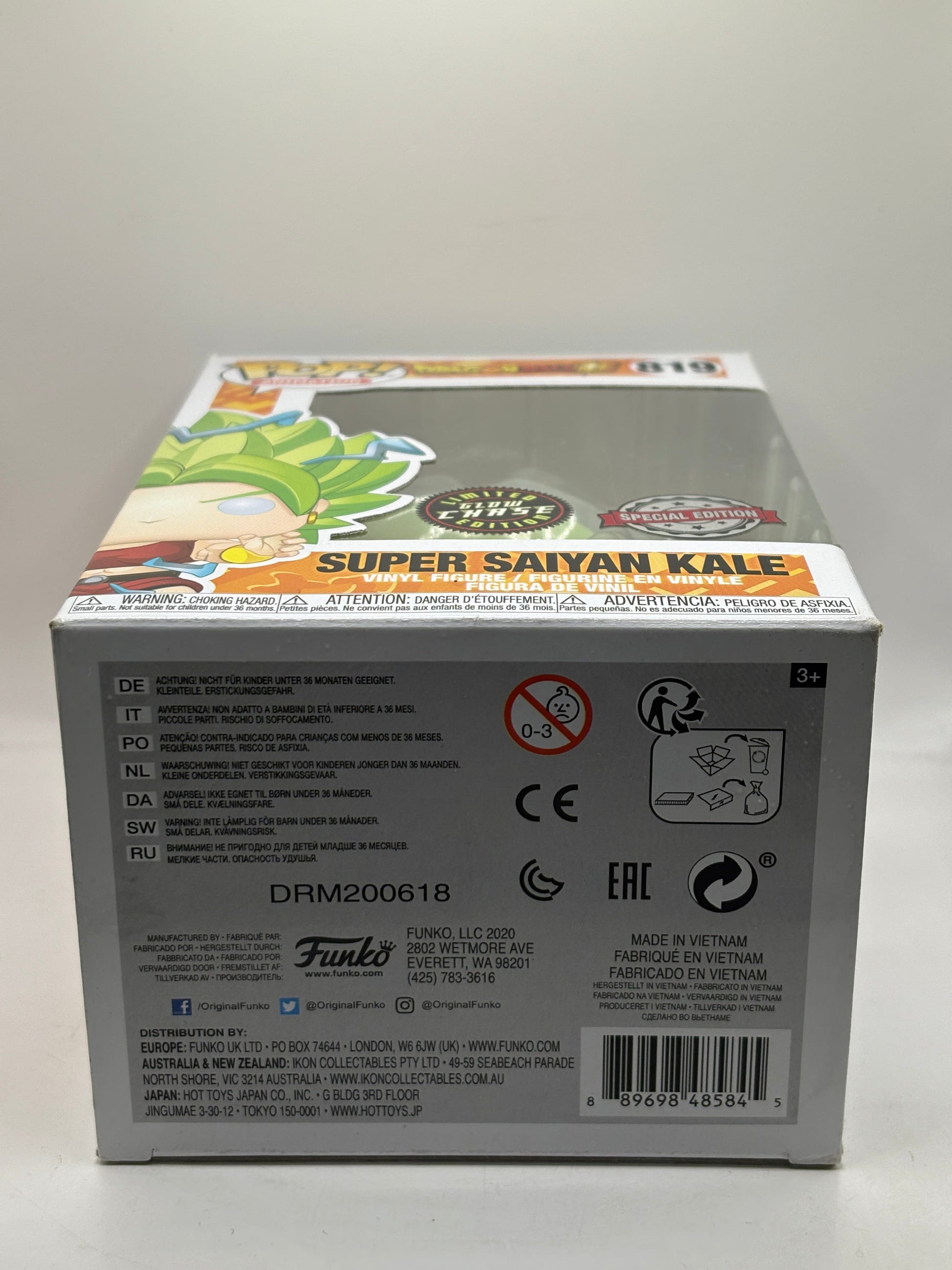 Funko POP! Animation Dragon Ball Super #819 Super Saiyan Kale Glow Chase FRENLY BRICKS - Open 7 Days image 6