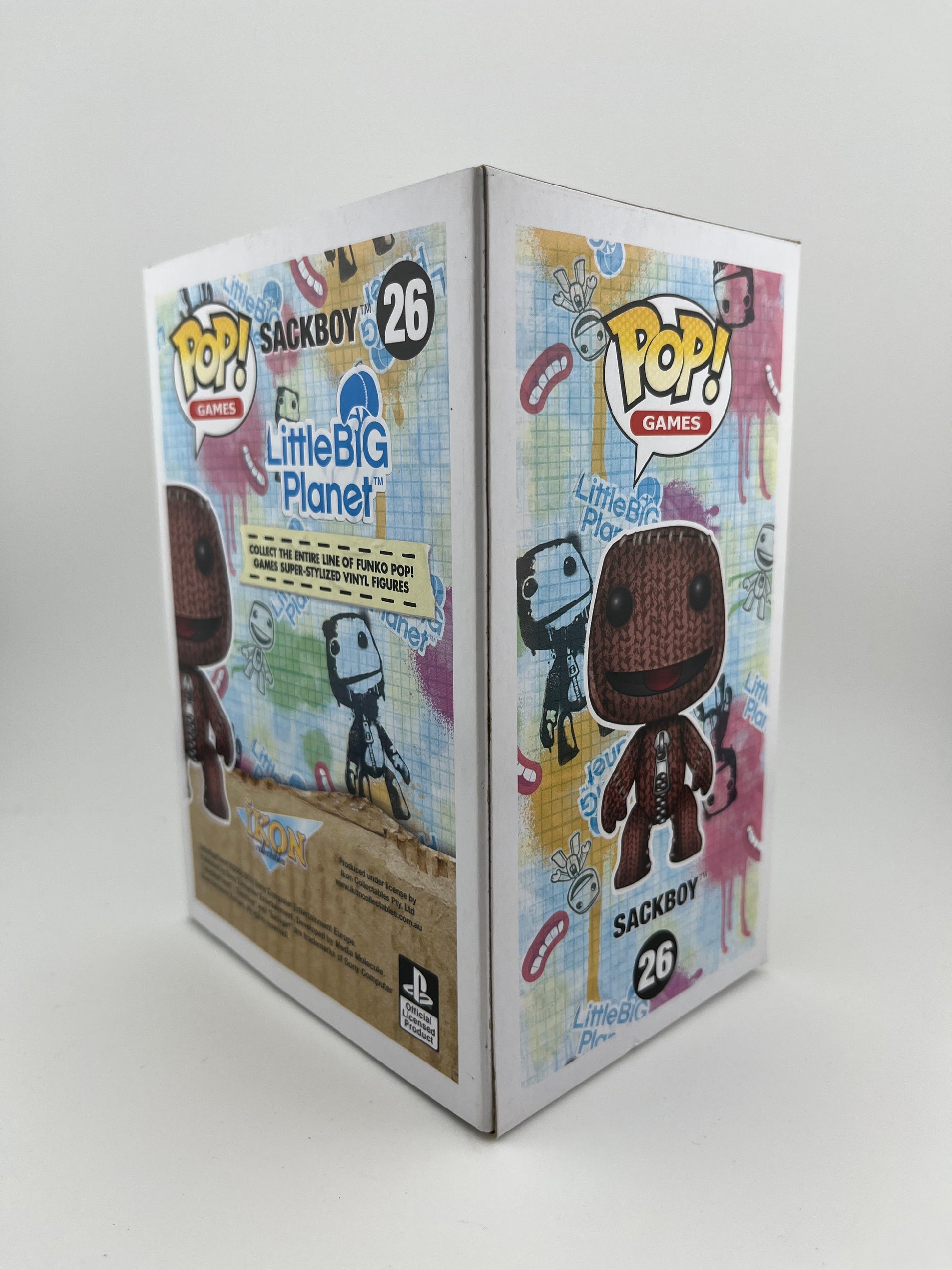 Funko POP! Games Little Big Planet Sackboy #26 Vaulted Rare Retired Vinyl Figure FRENLY BRICKS - Open 7 Days