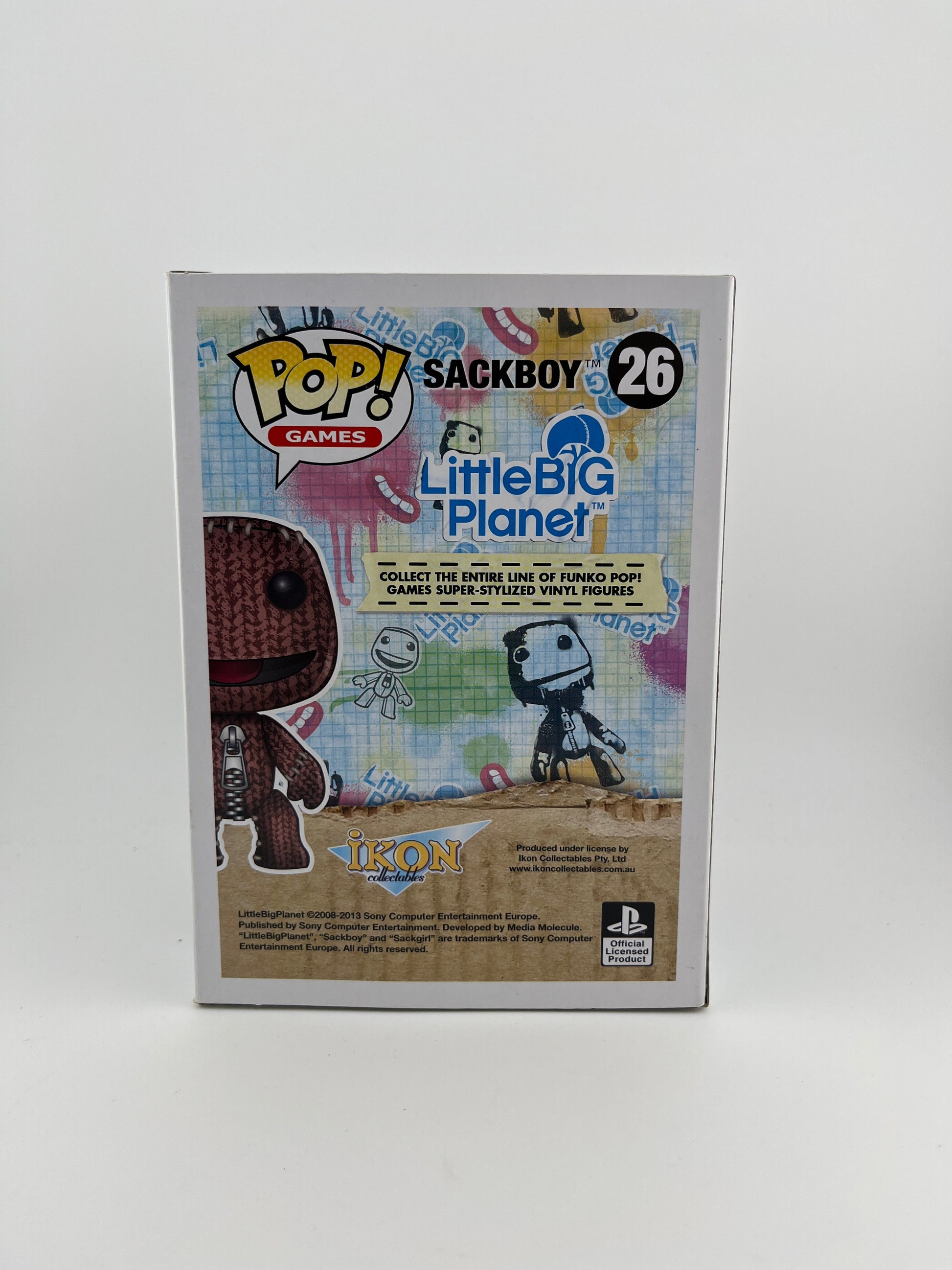 Funko POP! Games Little Big Planet Sackboy #26 Vaulted Rare Retired Vinyl Figure FRENLY BRICKS - Open 7 Days