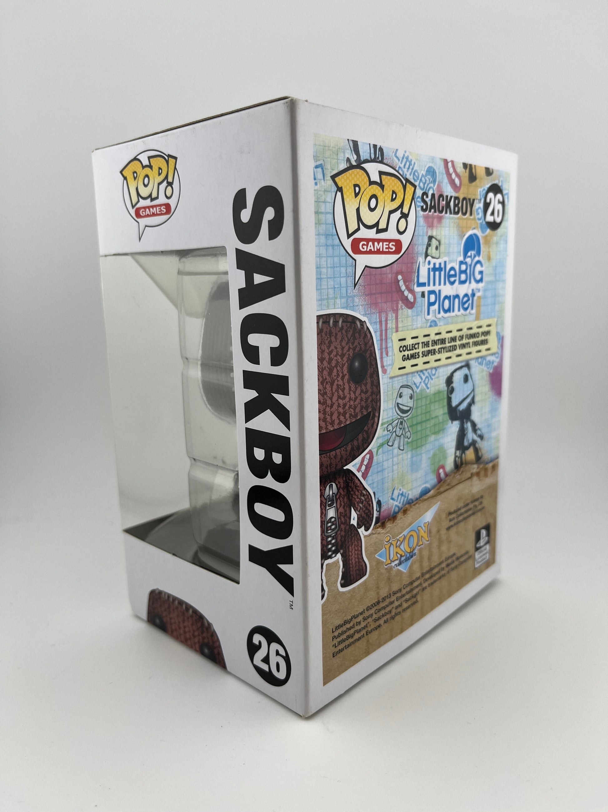 Funko POP! Games Little Big Planet Sackboy #26 Vaulted Rare Retired Vinyl Figure FRENLY BRICKS - Open 7 Days