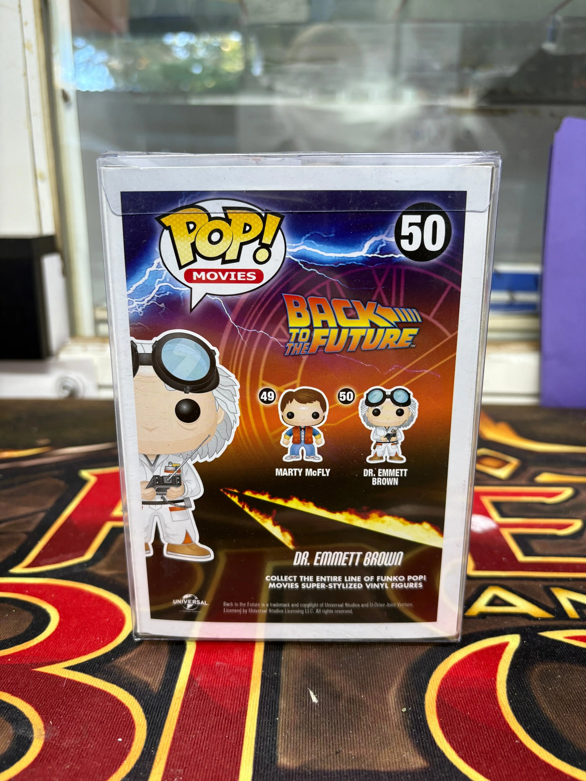 Funko Pop! Dr. Emmett Brown #50 (Back To The Future) FRENLY BRICKS - Open 7 Days