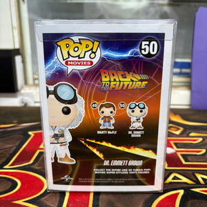 Funko Pop! Dr. Emmett Brown #50 (Back To The Future) FRENLY BRICKS - Open 7 Days