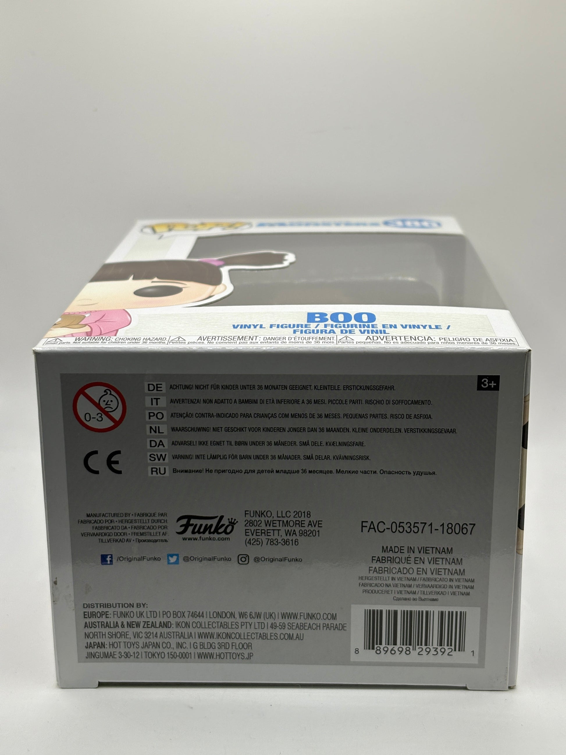 Funko POP! Disney Monsters Inc #386 Boo Vinyl Figure FRENLY BRICKS - Open 7 Days