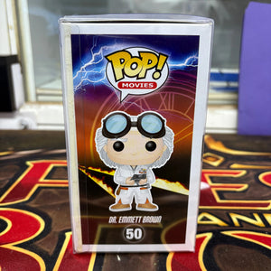 Funko Pop! Dr. Emmett Brown #50 (Back To The Future) FRENLY BRICKS - Open 7 Days