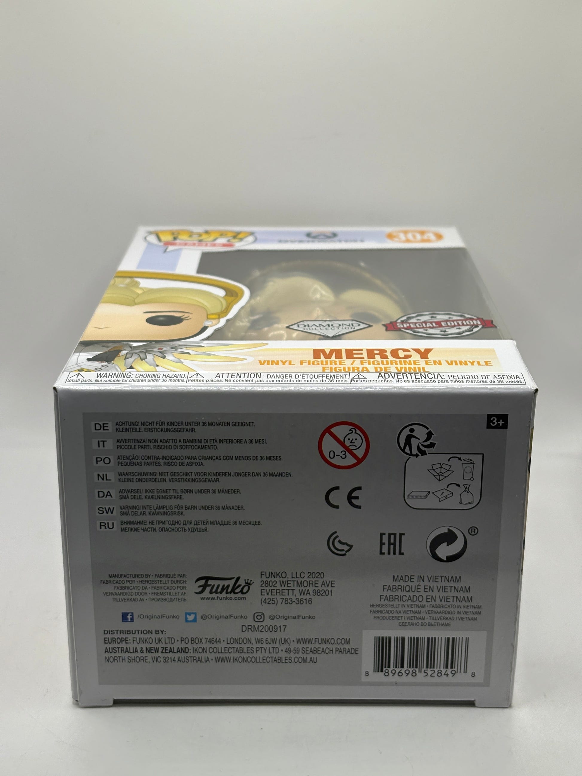 Funko POP! Games Overwatch #304 Mercy Diamond Special Edition Vinyl Figure FRENLY BRICKS - Open 7 Days image 6