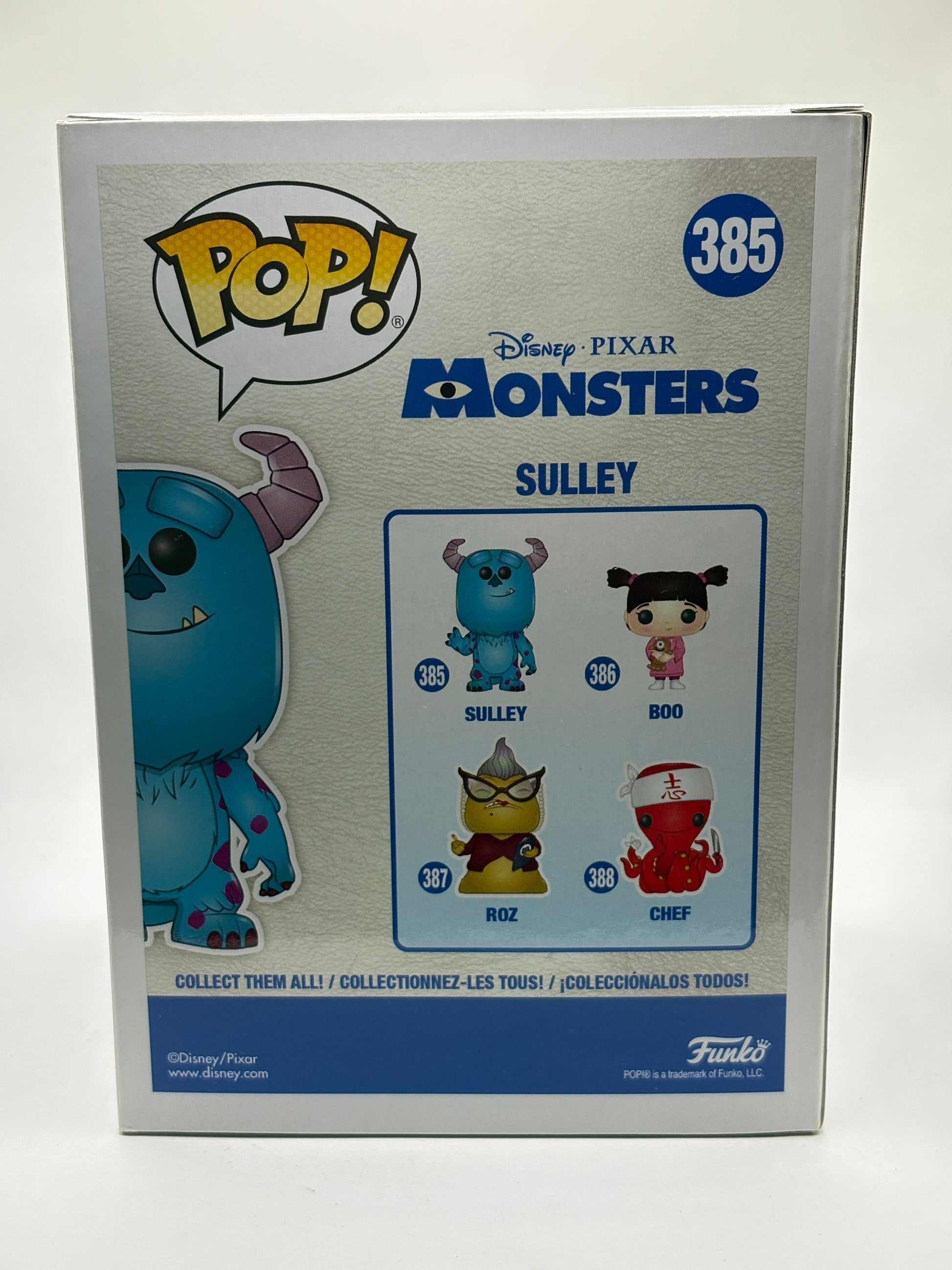 Funko POP! Disney Monsters Inc #385 Sulley Vinyl Figure FRENLY BRICKS - Open 7 Days