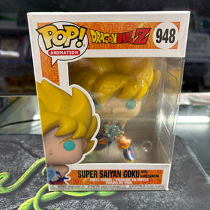 Funko Pop! Vinyl Dragon Ball Z Super Saiyan Goku With Kamehameha (948) FRENLY BRICKS - Open 7 Days