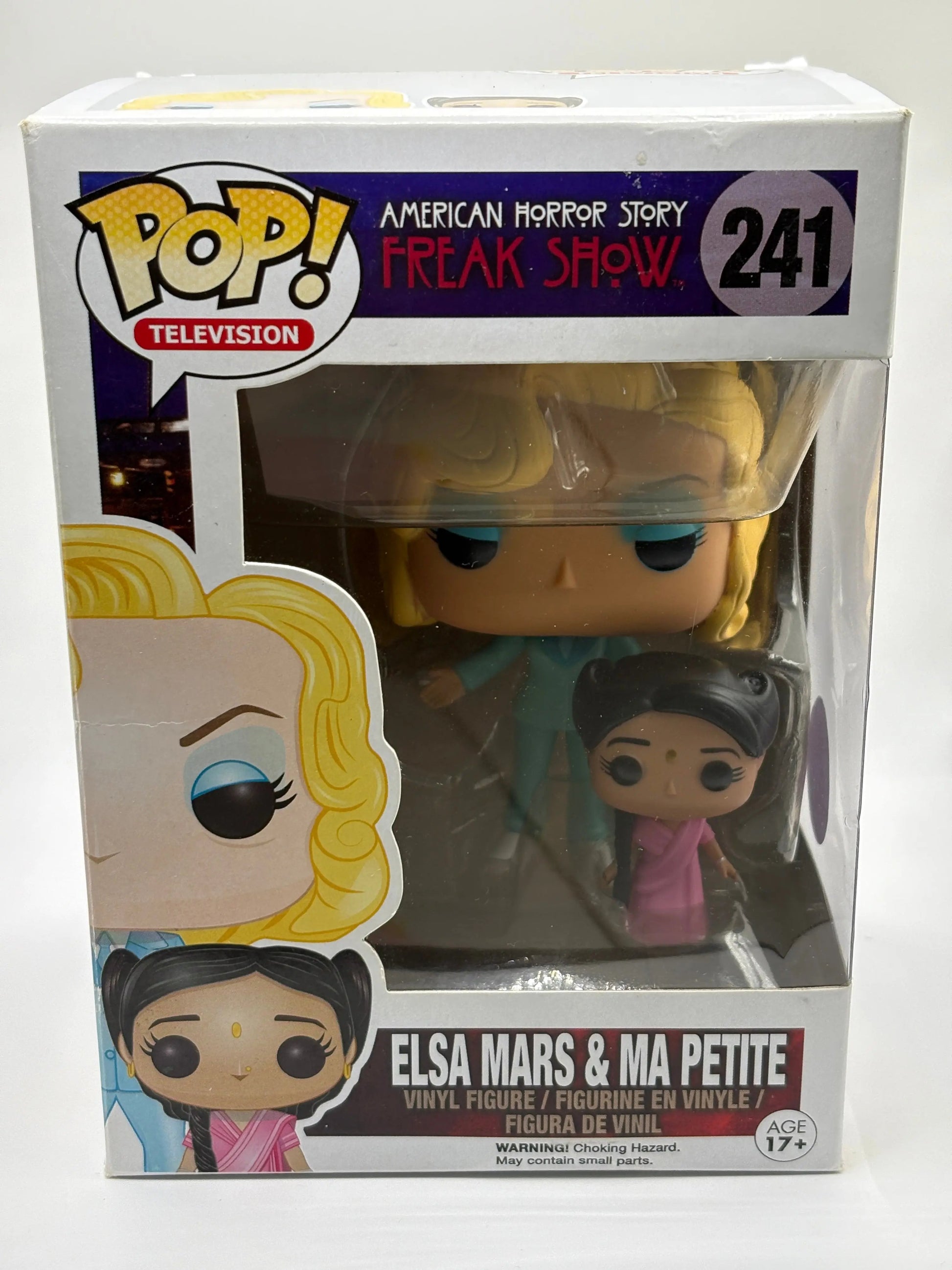 Funko POP! Television AHS Freak Show #241 Elsa Mars & Ma Petite FRENLY BRICKS - Open 7 Days