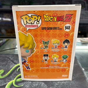Funko Pop! Vinyl Dragon Ball Z Super Saiyan Goku With Kamehameha (948) FRENLY BRICKS - Open 7 Days