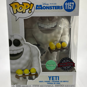 Funko POP! Disney Monsters Inc #1157 Yeti Scented Special Edition FRENLY BRICKS - Open 7 Days