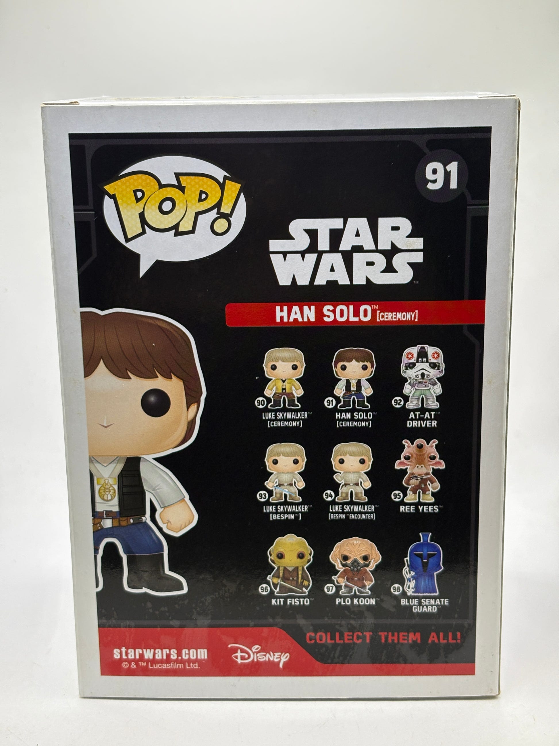 Funko POP! Star Wars #91 Han Solo [Ceremony] Vinyl Bobble-Head image 3